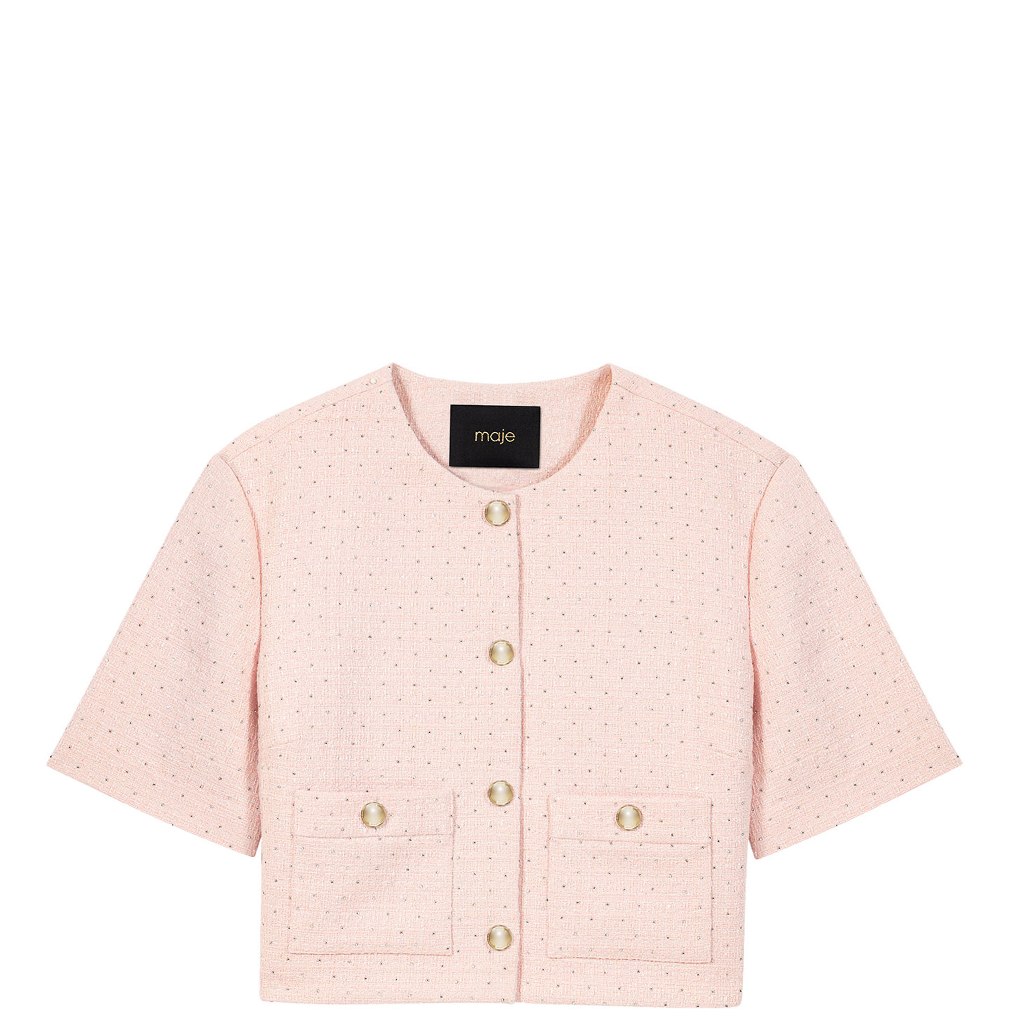 Tweed Embellished Jacket