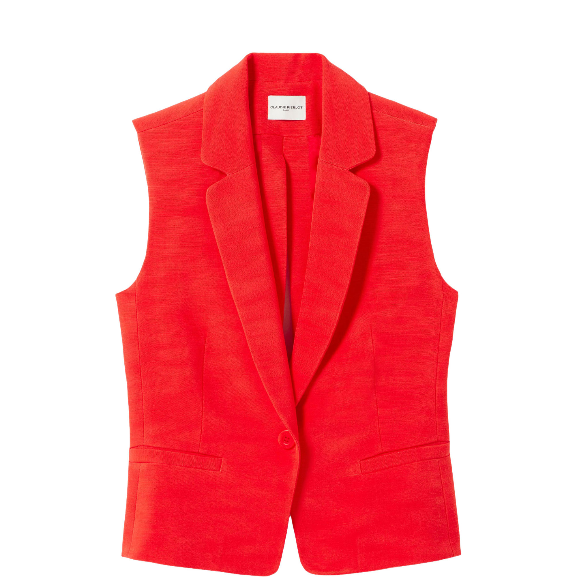 Single-Breasted Tuxedo Waistcoat