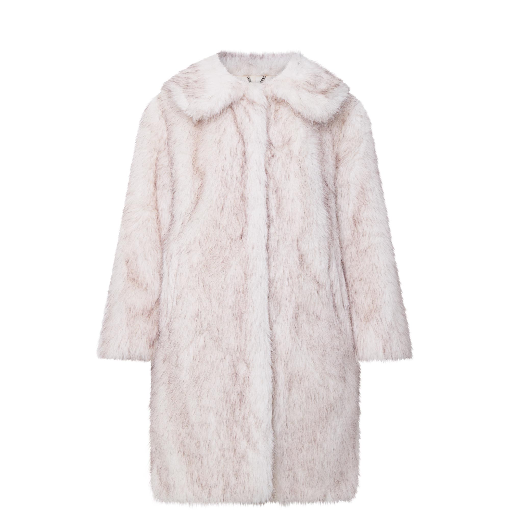 Moena Tipped Faux Fur Coat