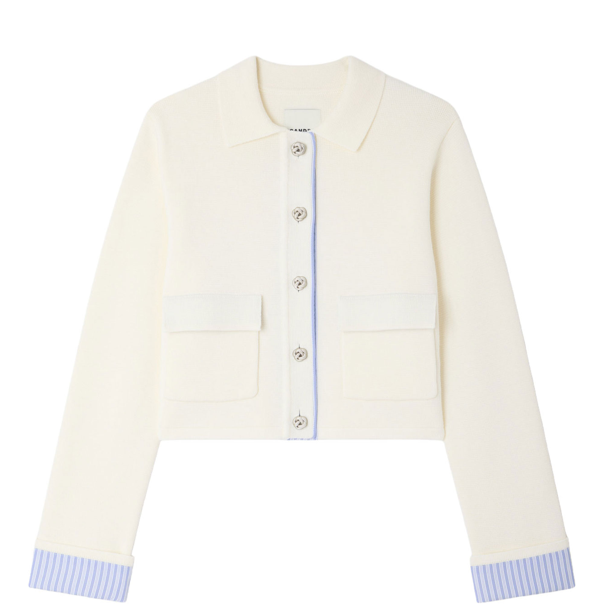 Stripe Pocket Cardigan