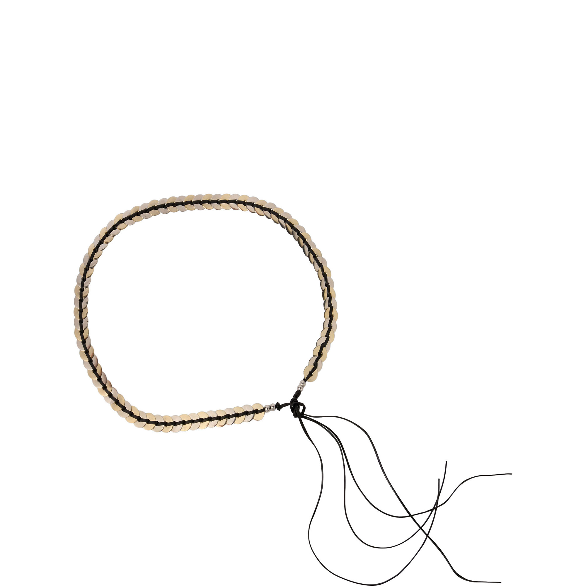 Coin Chain Woven Belt