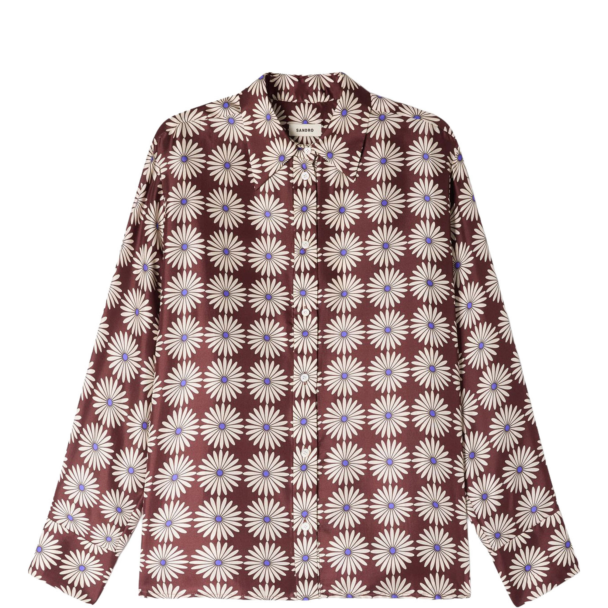 Floral Silk Shirt