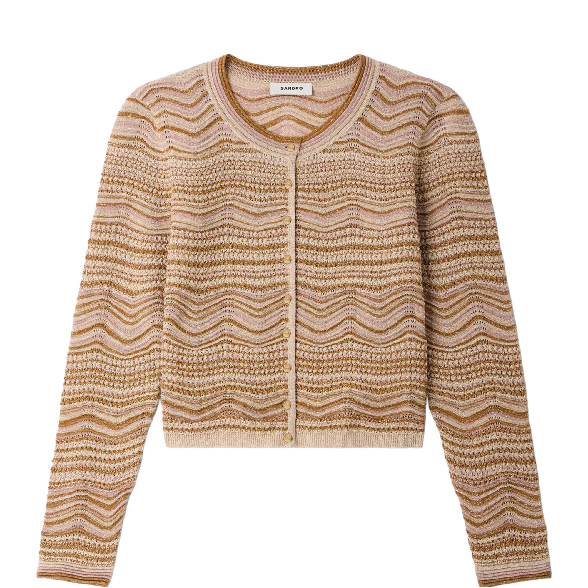 ZigZag Knit Cardigan