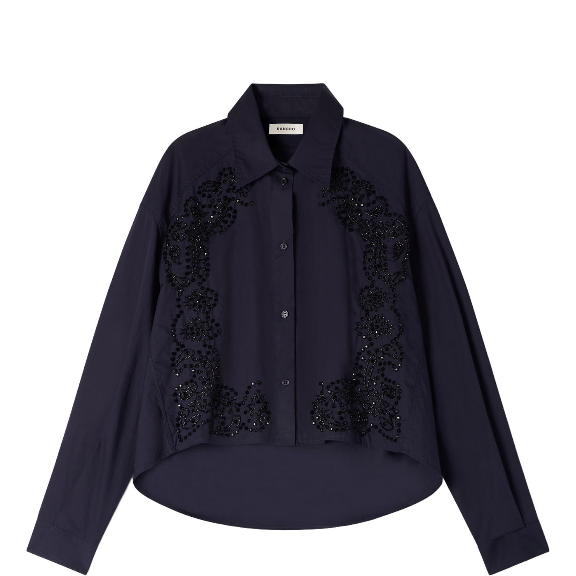 Floral Embellished Shirt