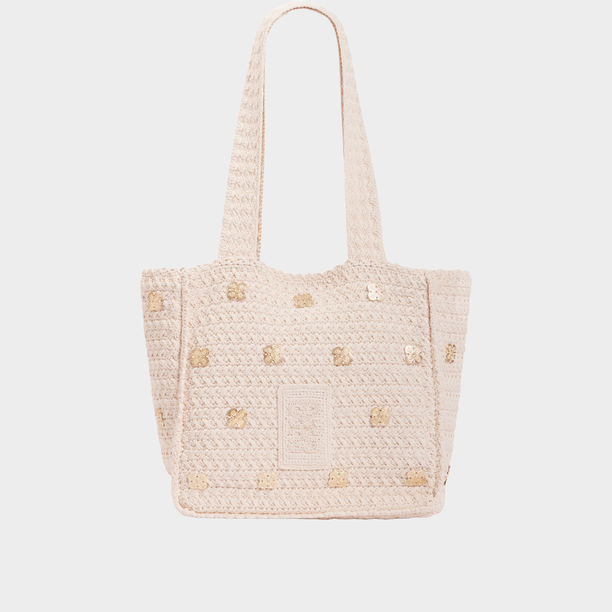 Logo Stud Tote Bag