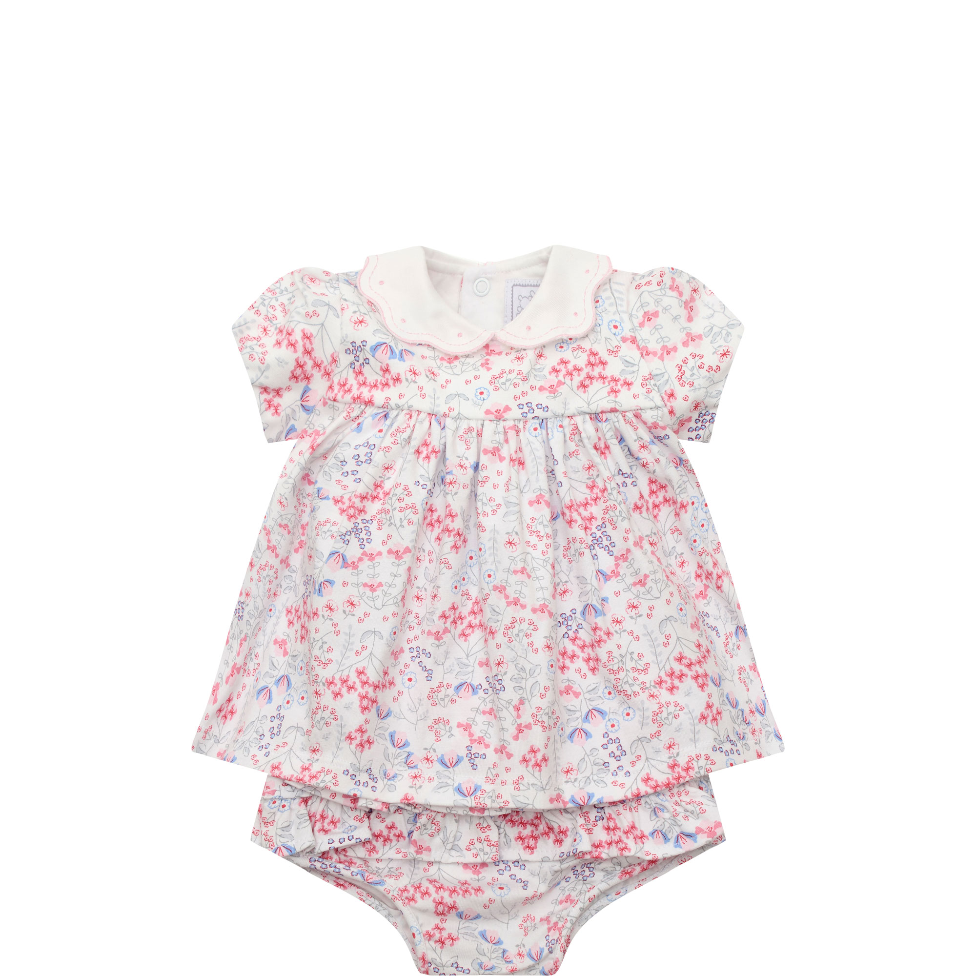 Lola Floral Dress & Bloomer Set