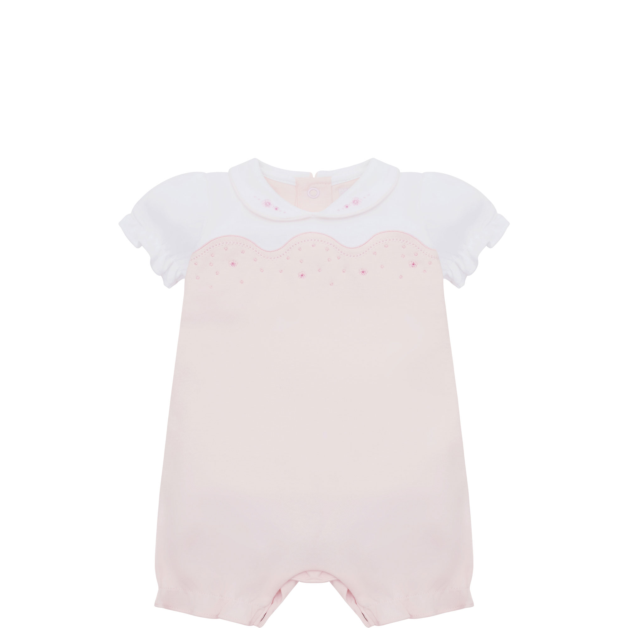 Lavinia Embroidered Floral Romper