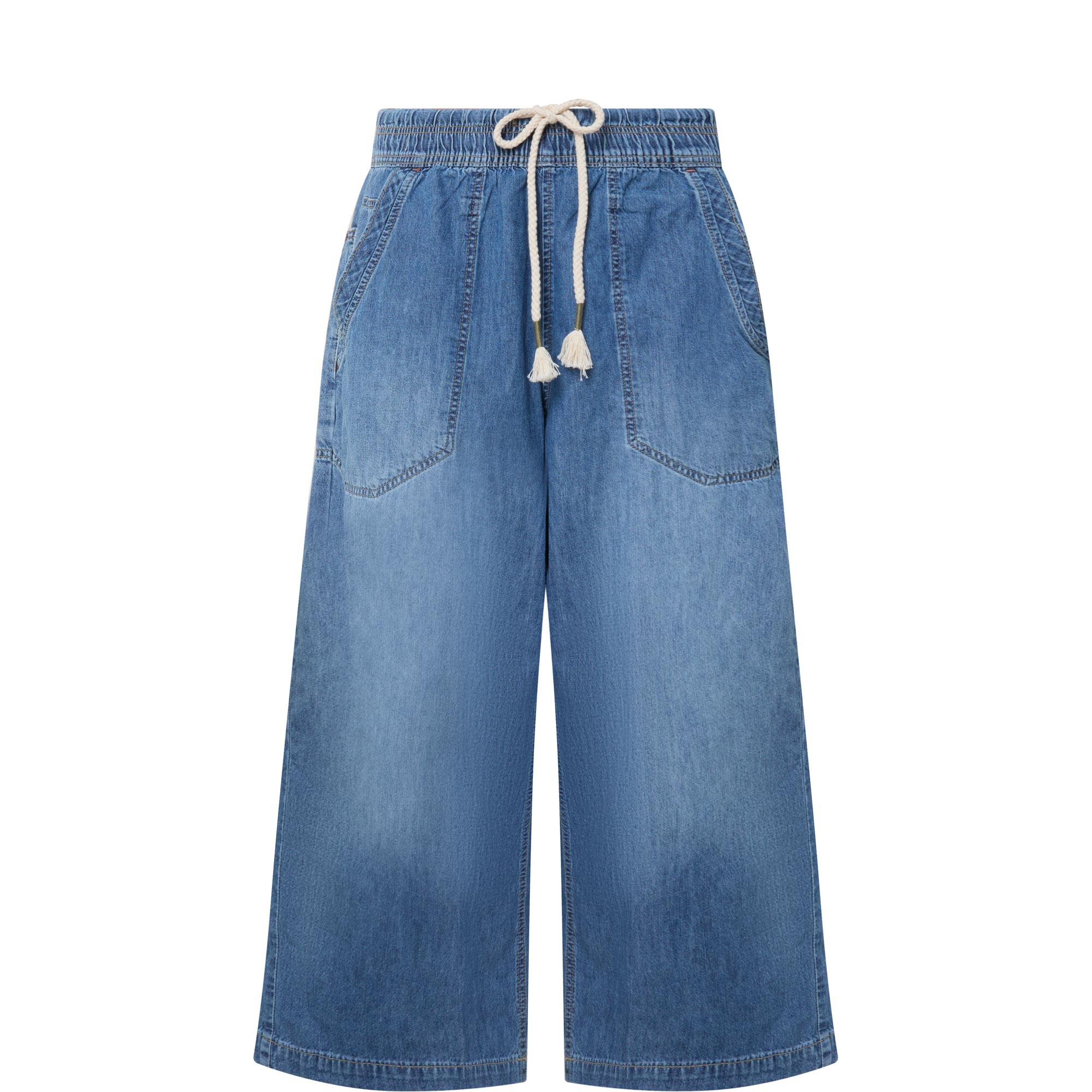 Easy Peasy Mid-Rise Straight Leg Jeans