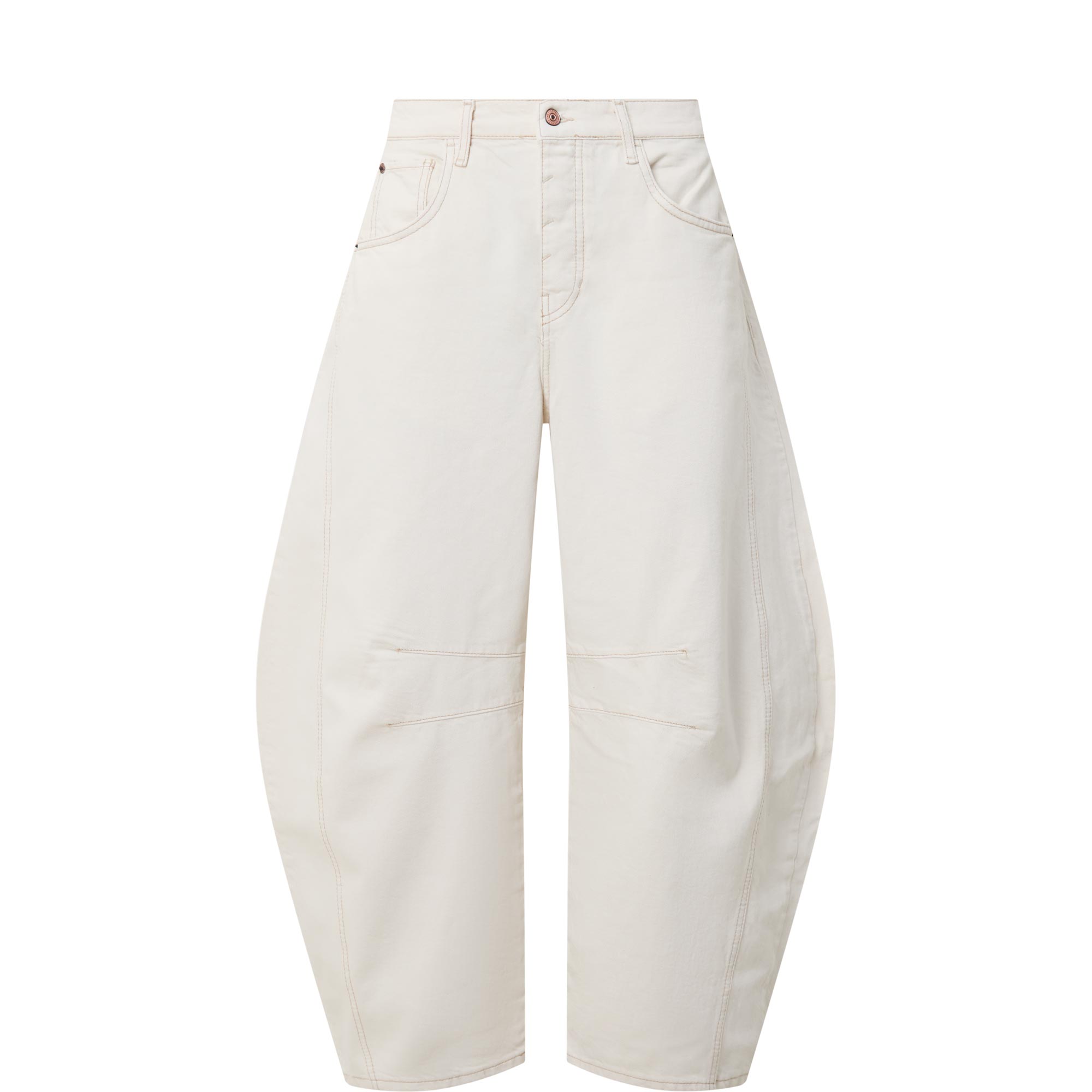 Good Luck Mid-Rise Barrel Jeans