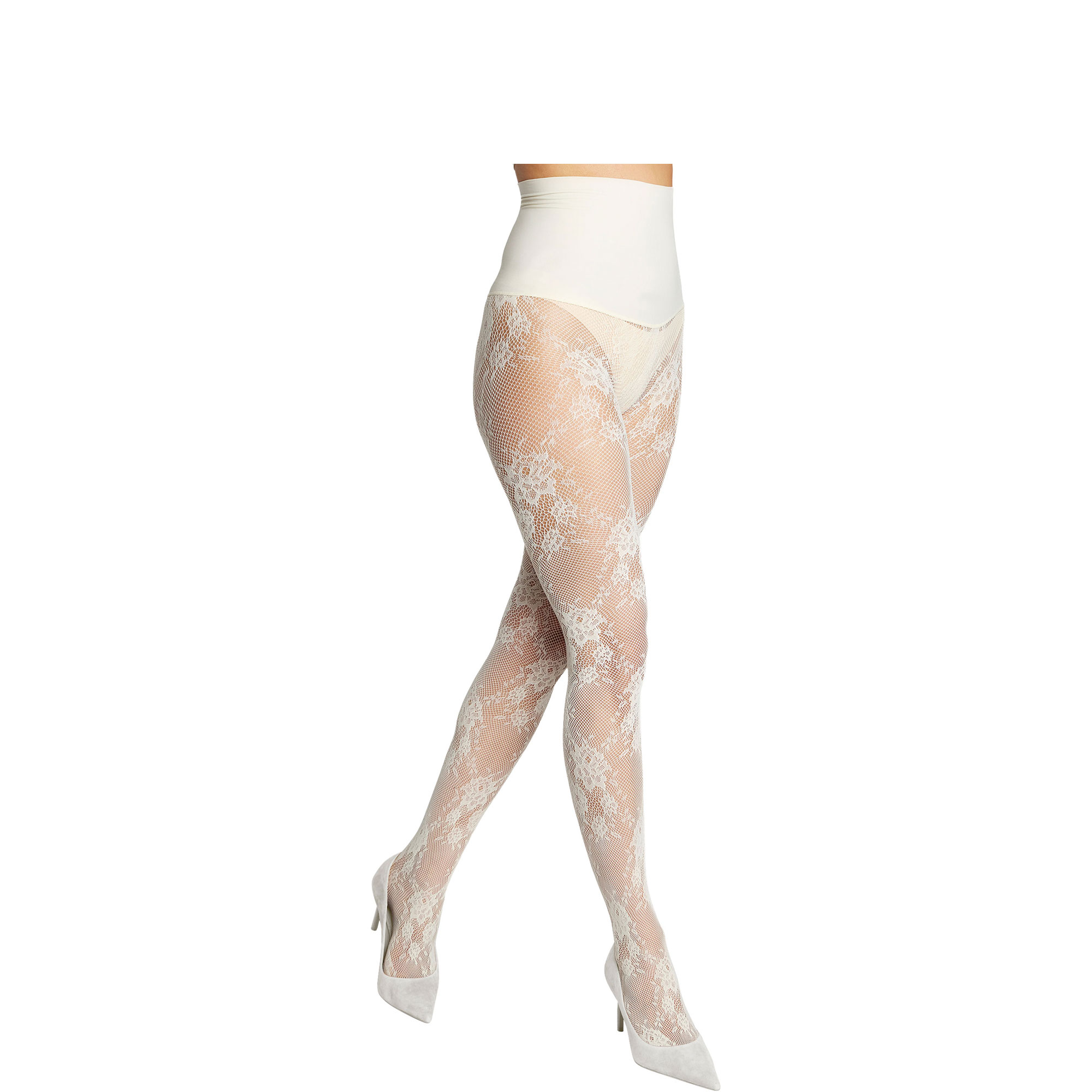 The Floral Lace Patterned Tights