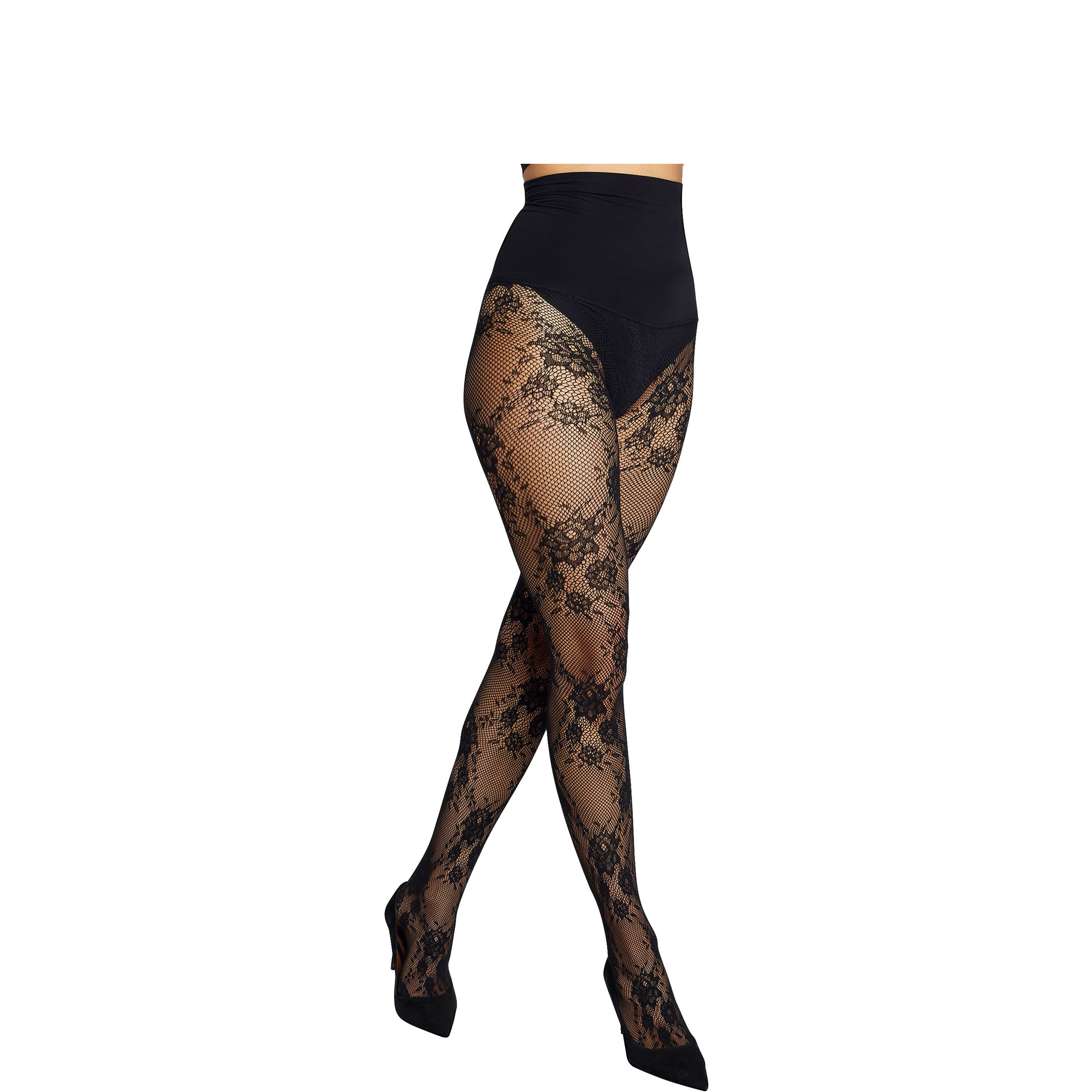The Floral Lace Tights