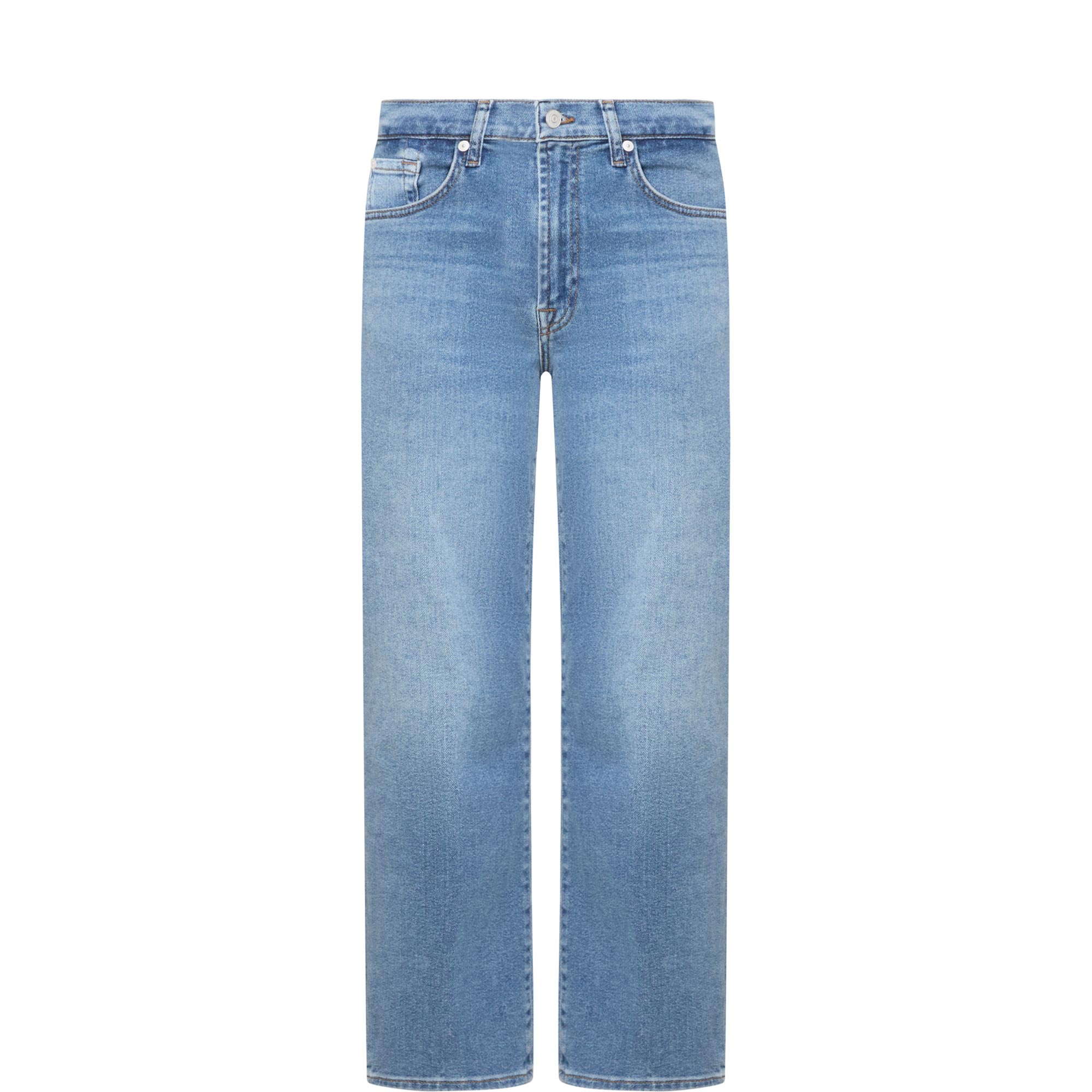 Stovepipe Ankle Straight Leg Jeans