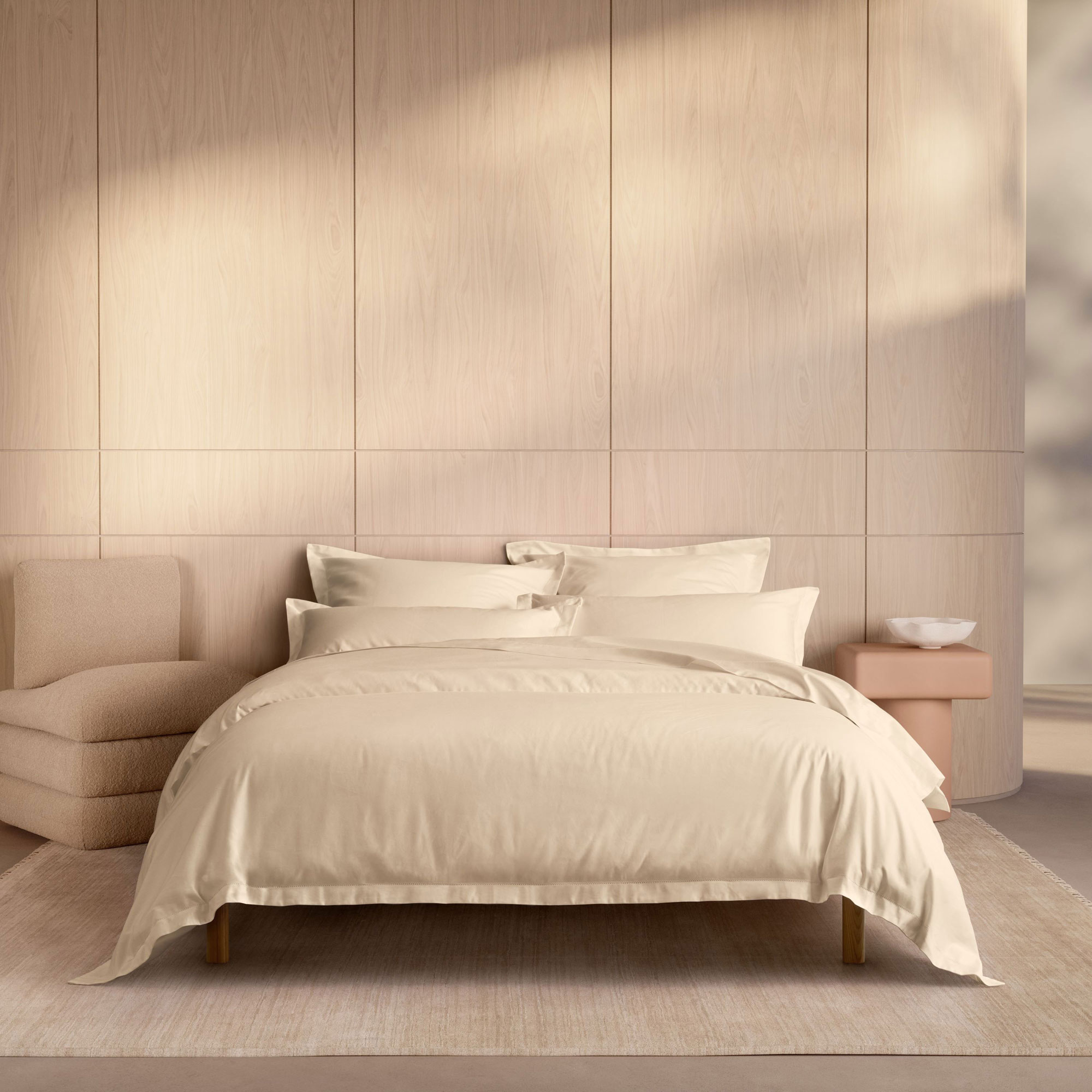 1000 Thread Count Duvet Set Champagne