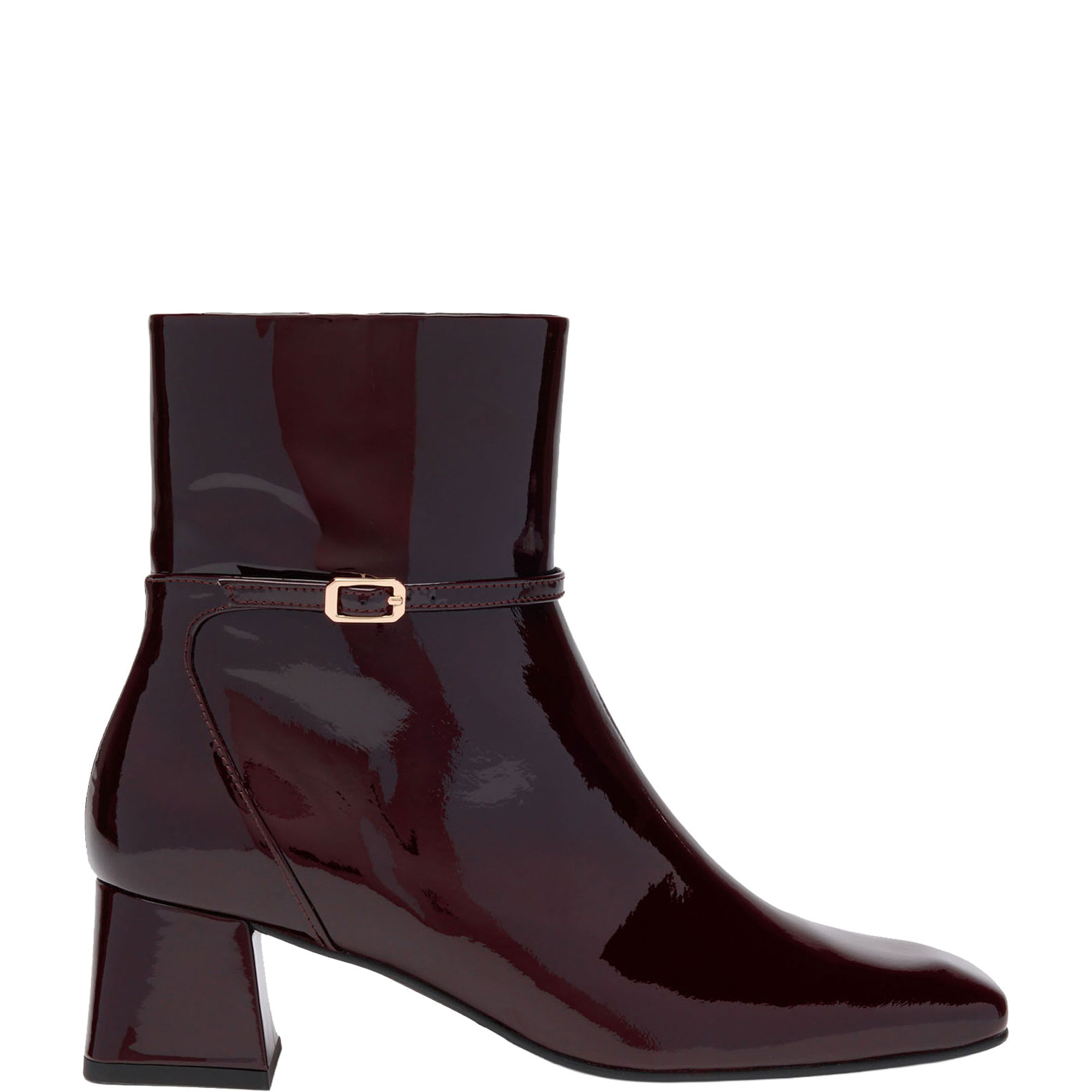 Huxley Patent Ankle Boots