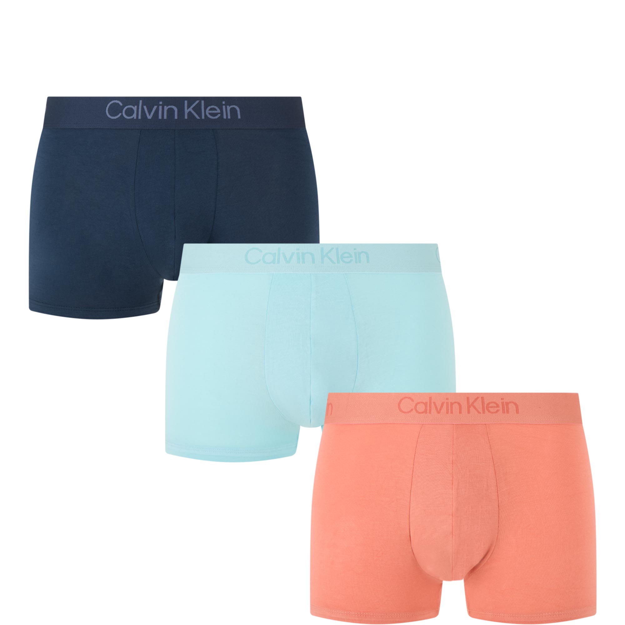 Three-Pack Ultra Soft Logo Trunks