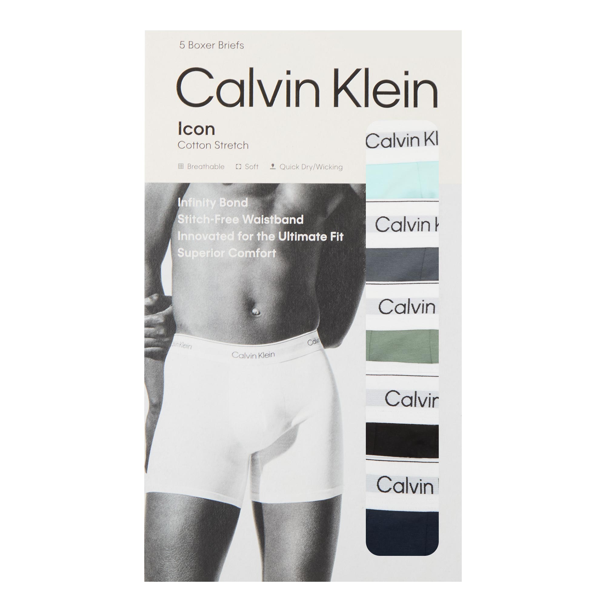 Five-Pack Icon Stretch Boxer Briefs