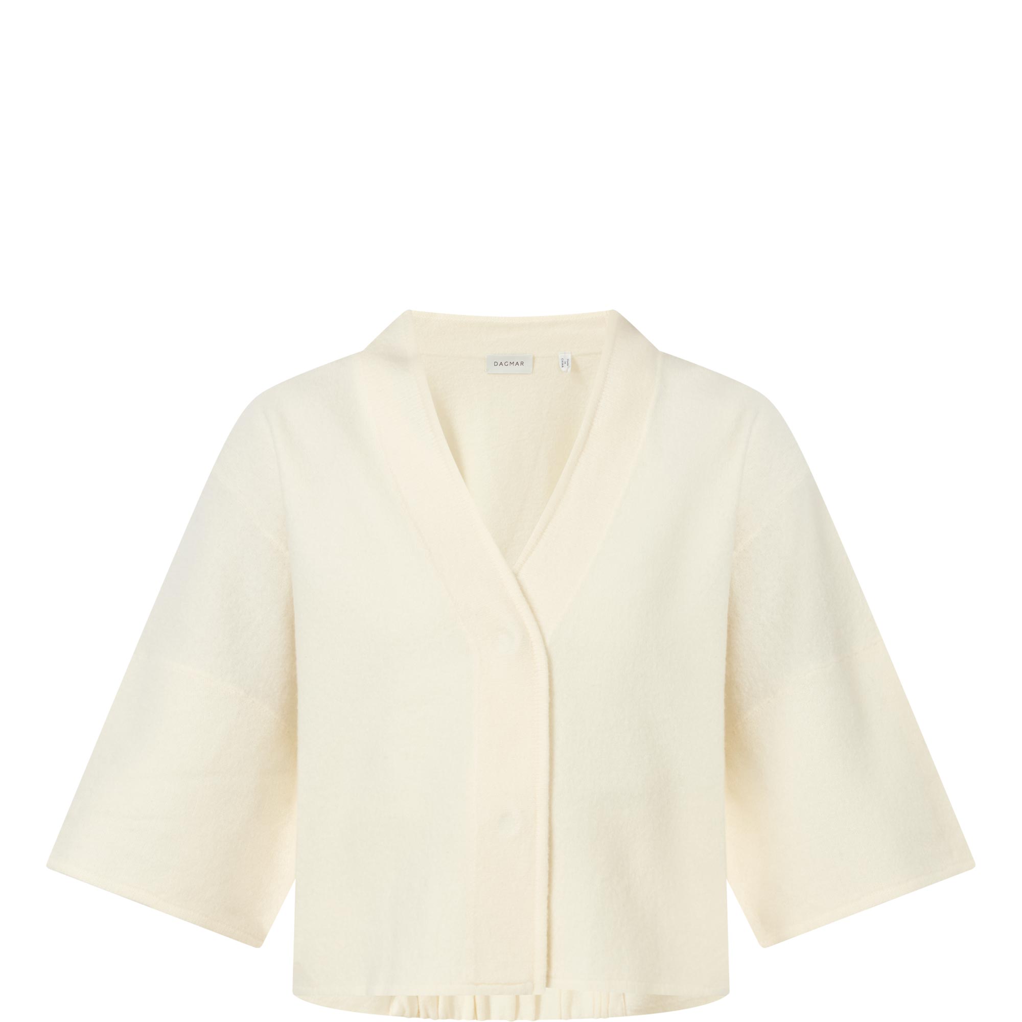 Cropped Wool Cardigan