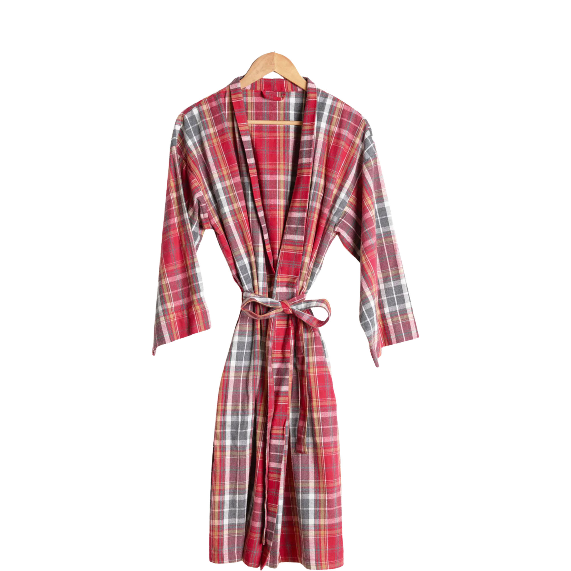 Tartan Kimono Robe