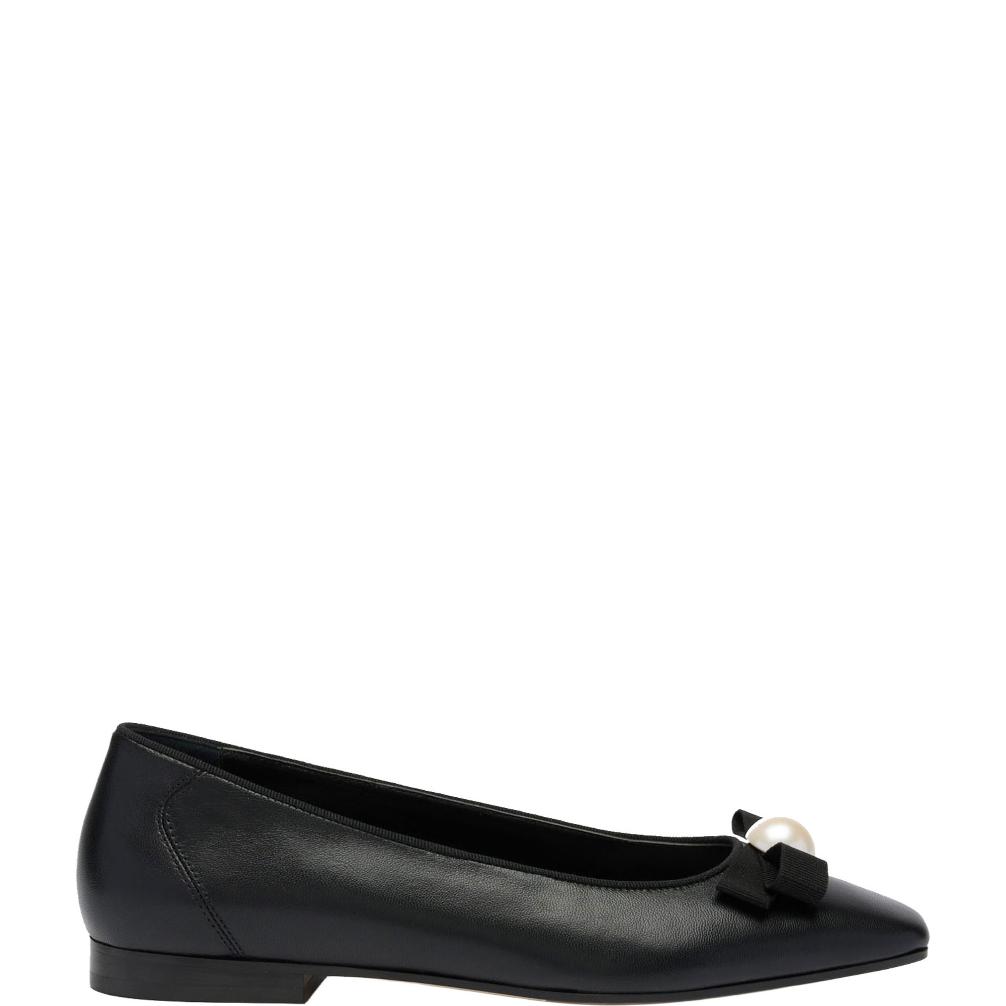 Carden Bow Trim Ballerina Flats