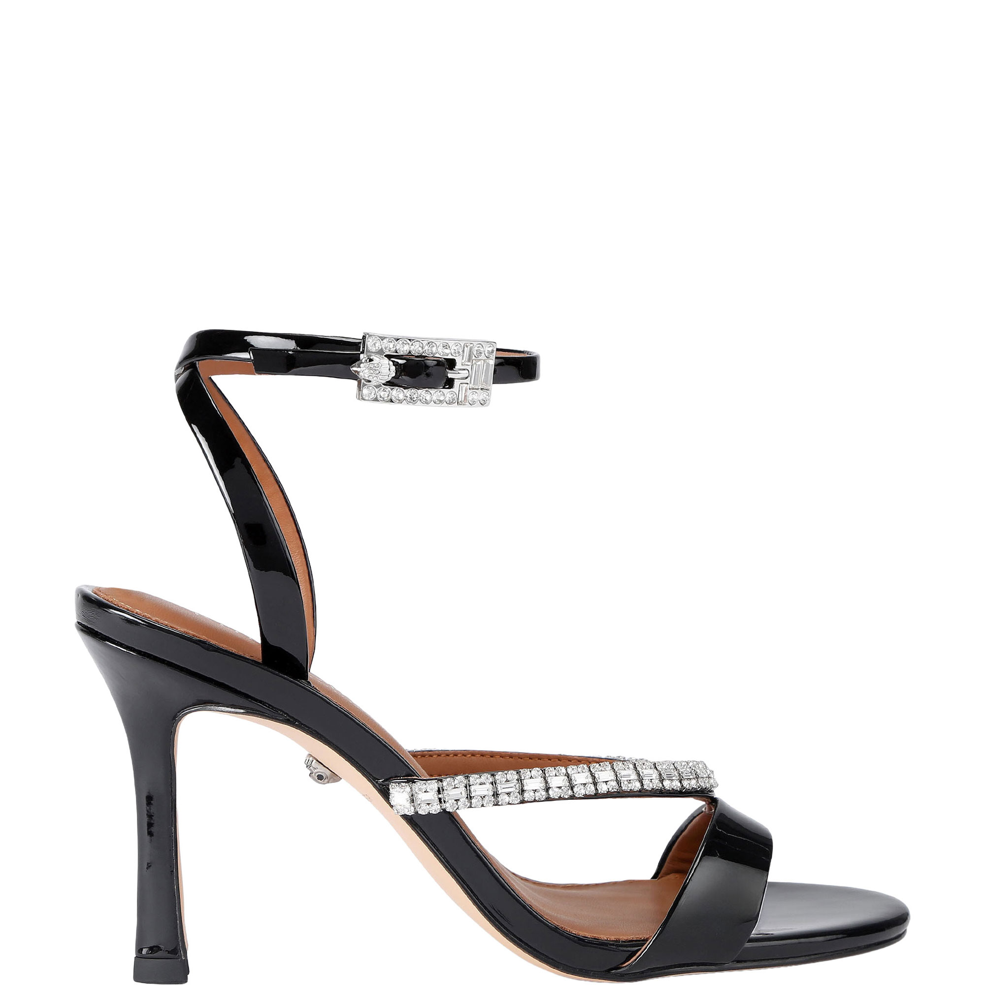 Crystal Embellished Heeled Sandals