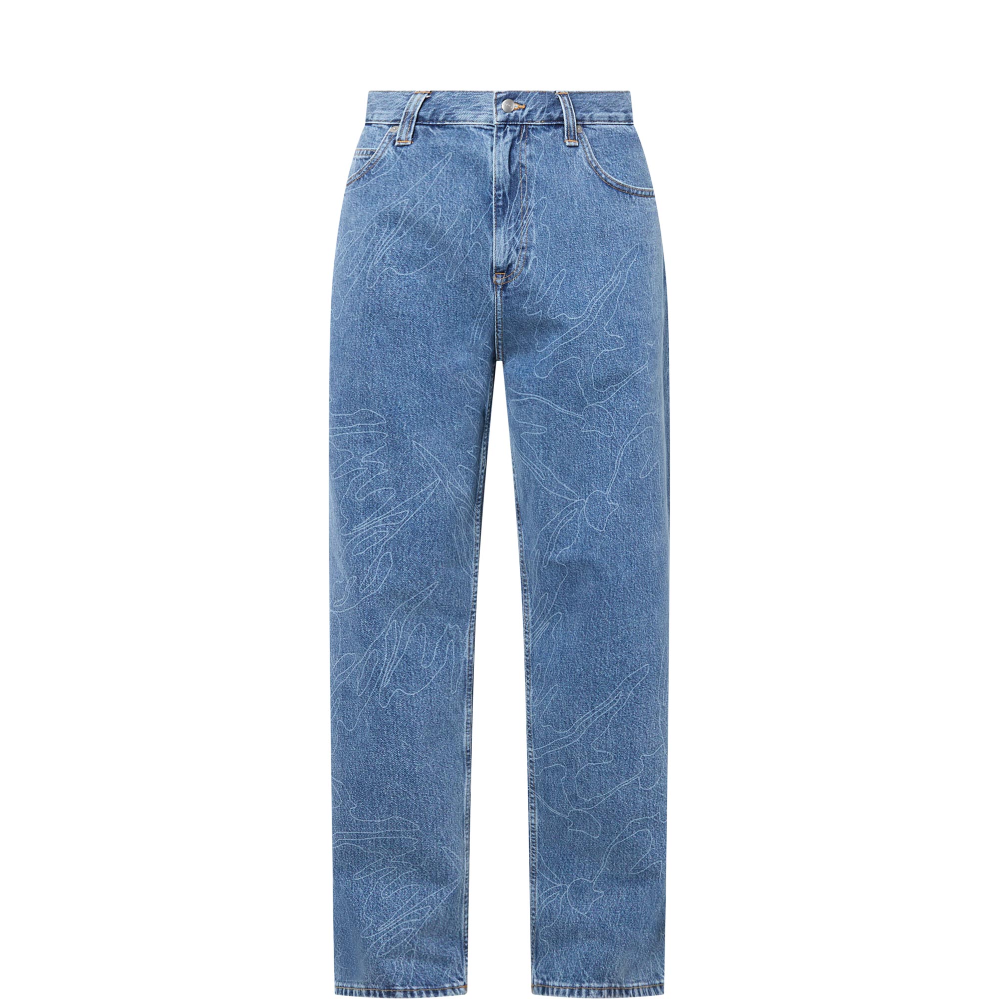 Shizuku Matrix Straight Leg Jeans