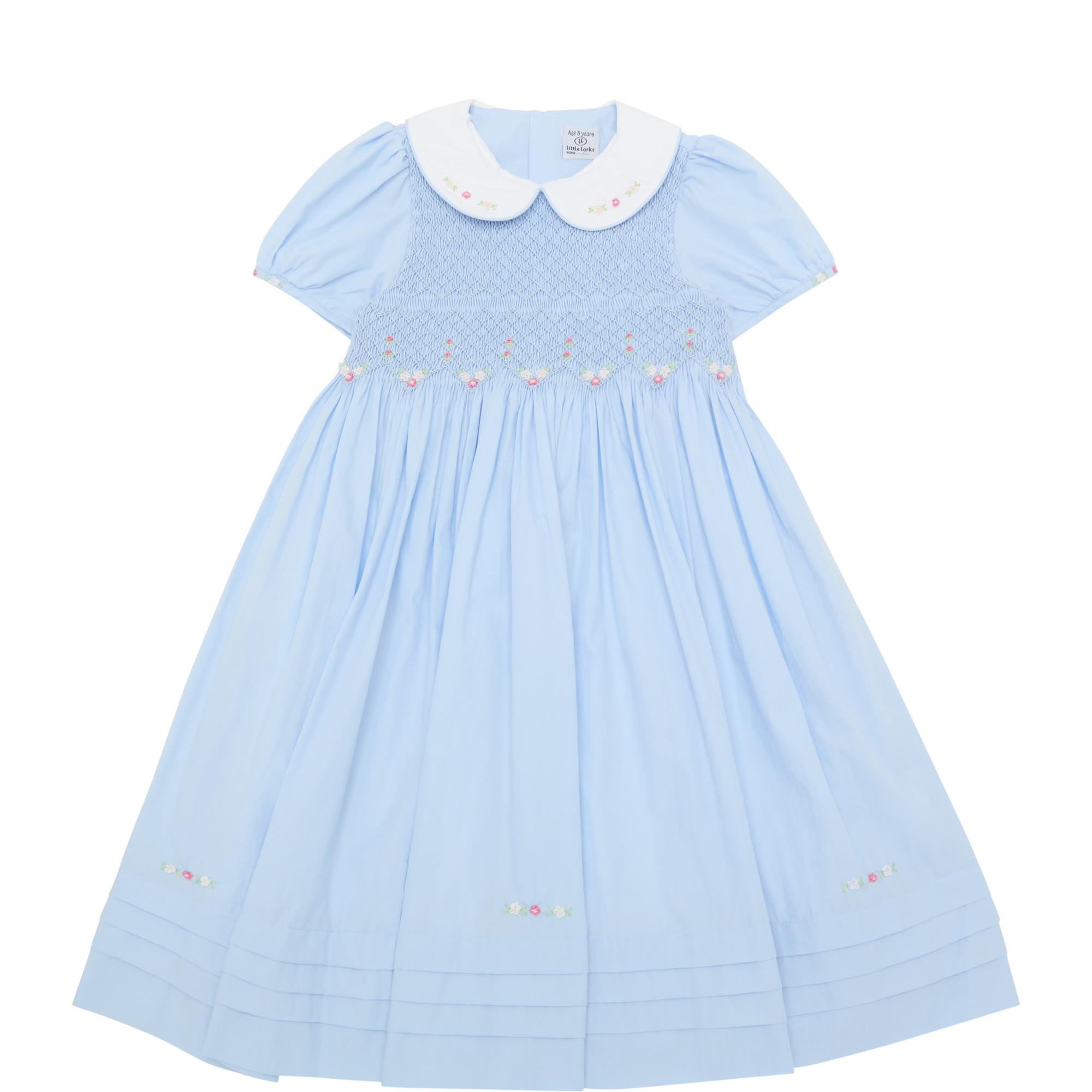 Susan Smocked Floral Dress