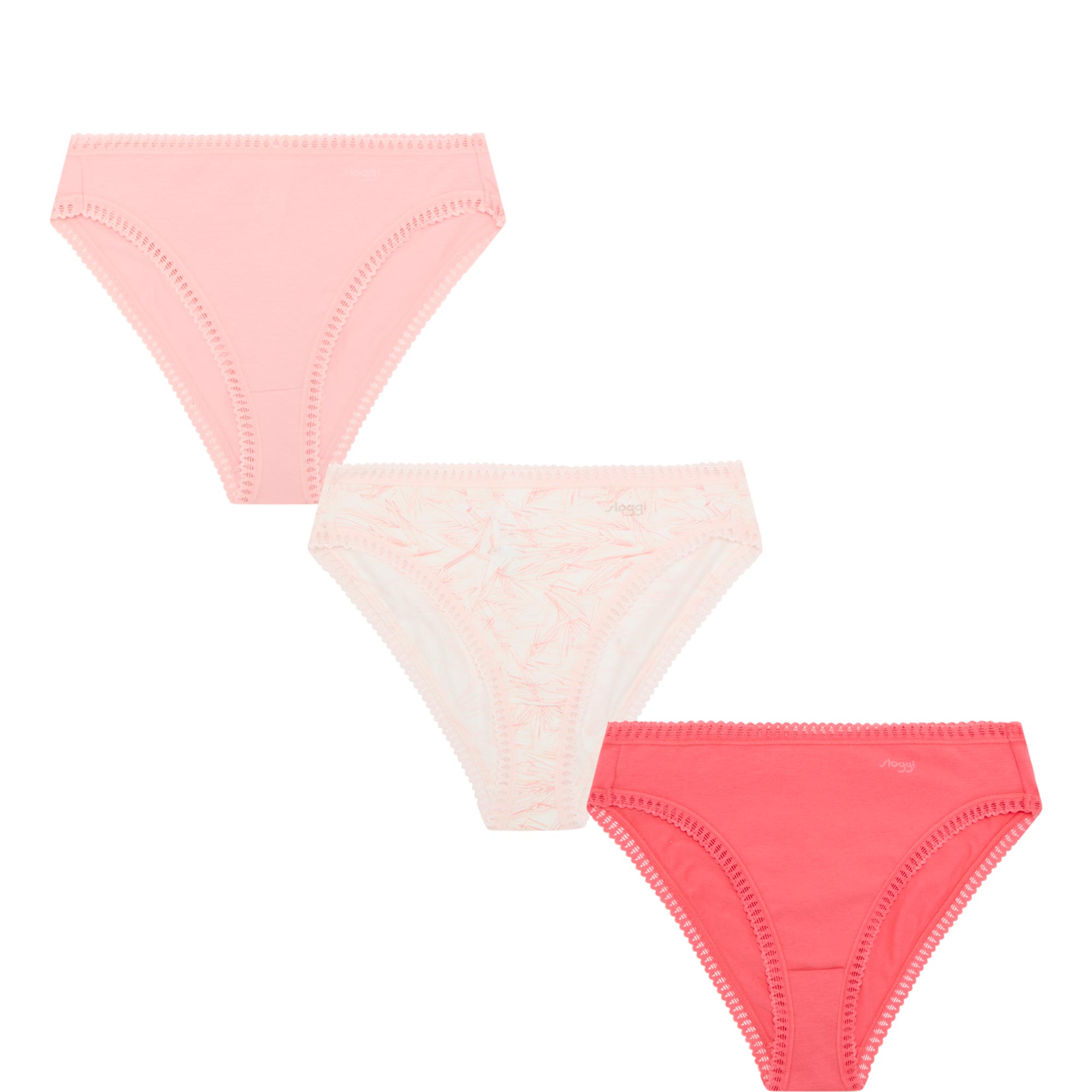 Three-Pack GO Crush High Leg Briefs