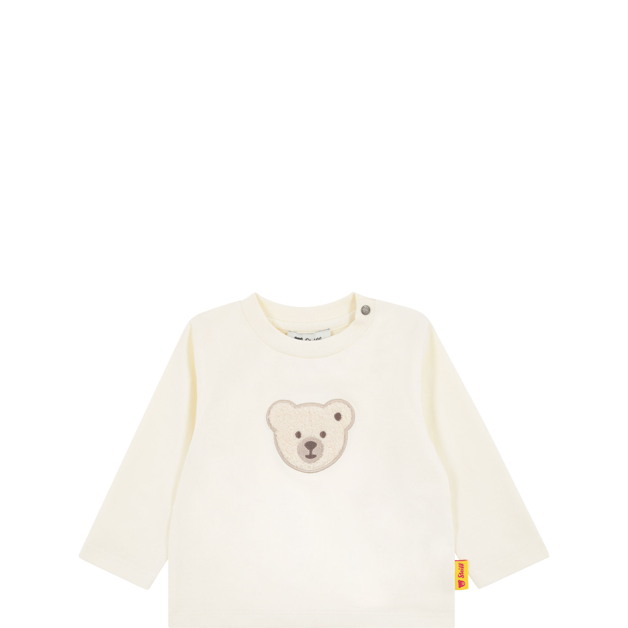 Textured Bear Logo T-Shirt