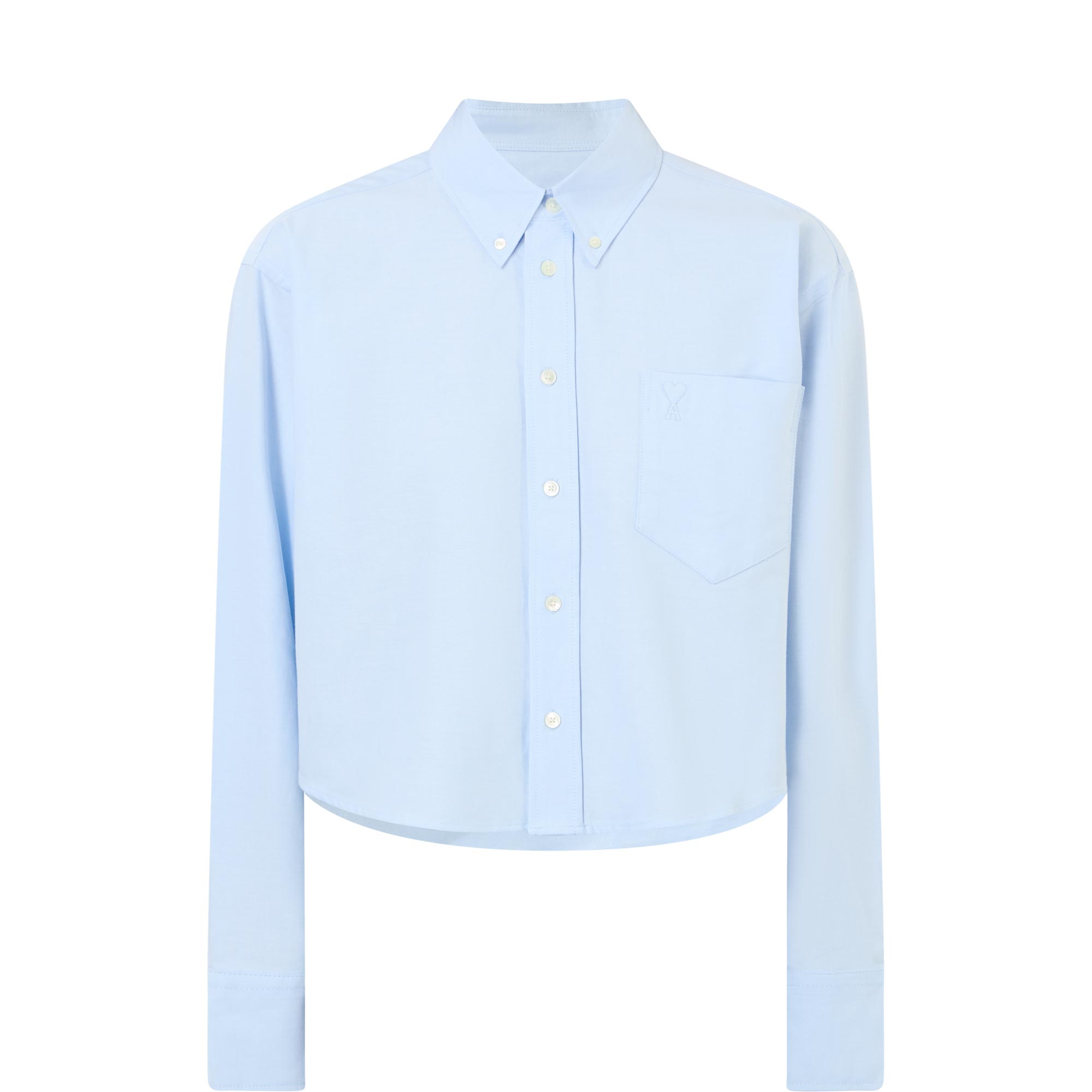 Ami de Cour Cropped Oversized Shirt