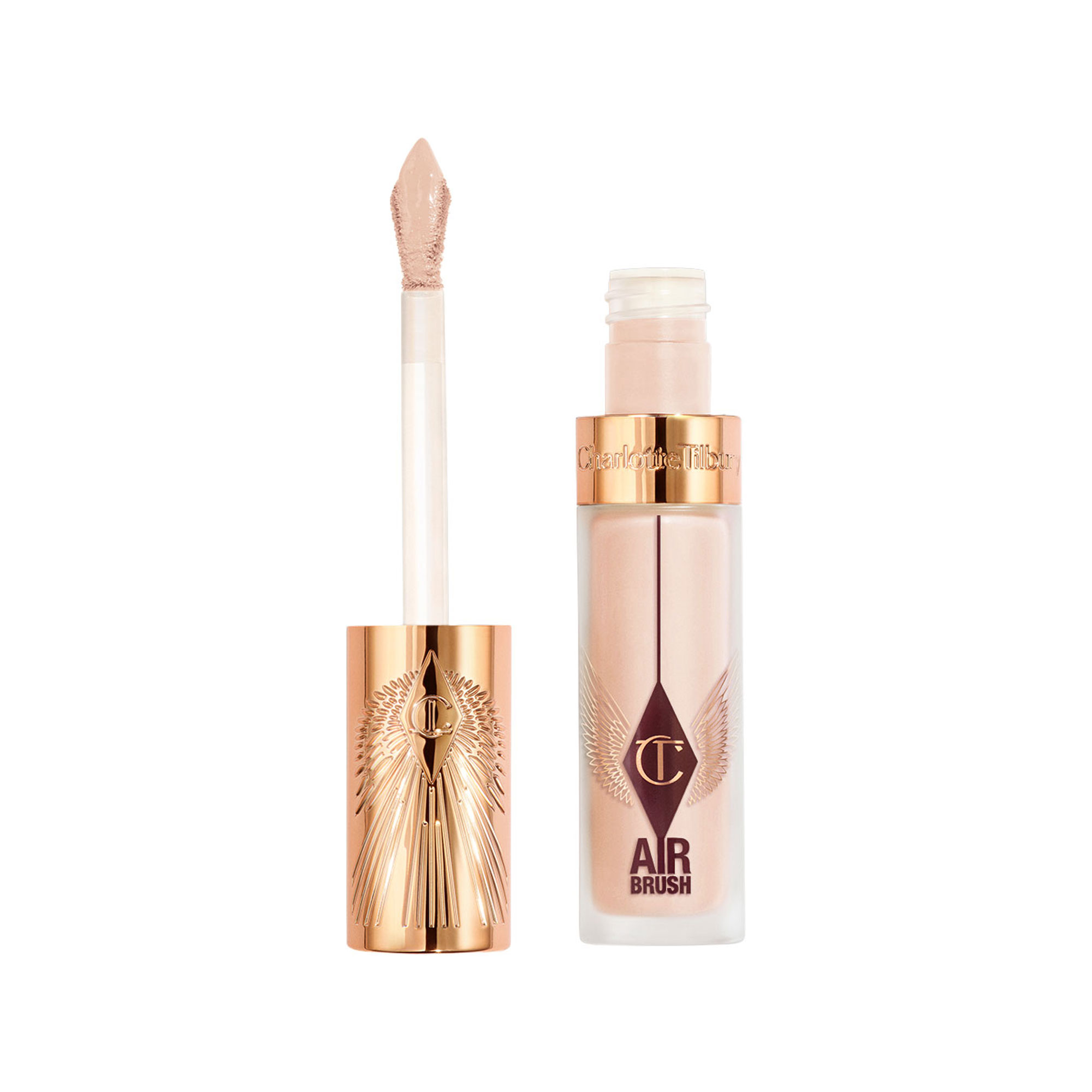 Charlotte Tilbury - Airbrush Flawless Blur Concealer - Concealer, Feuchtigkeitsspendend, Langer Halt - airbrush Concealer 4 Fair Medium - Image 2