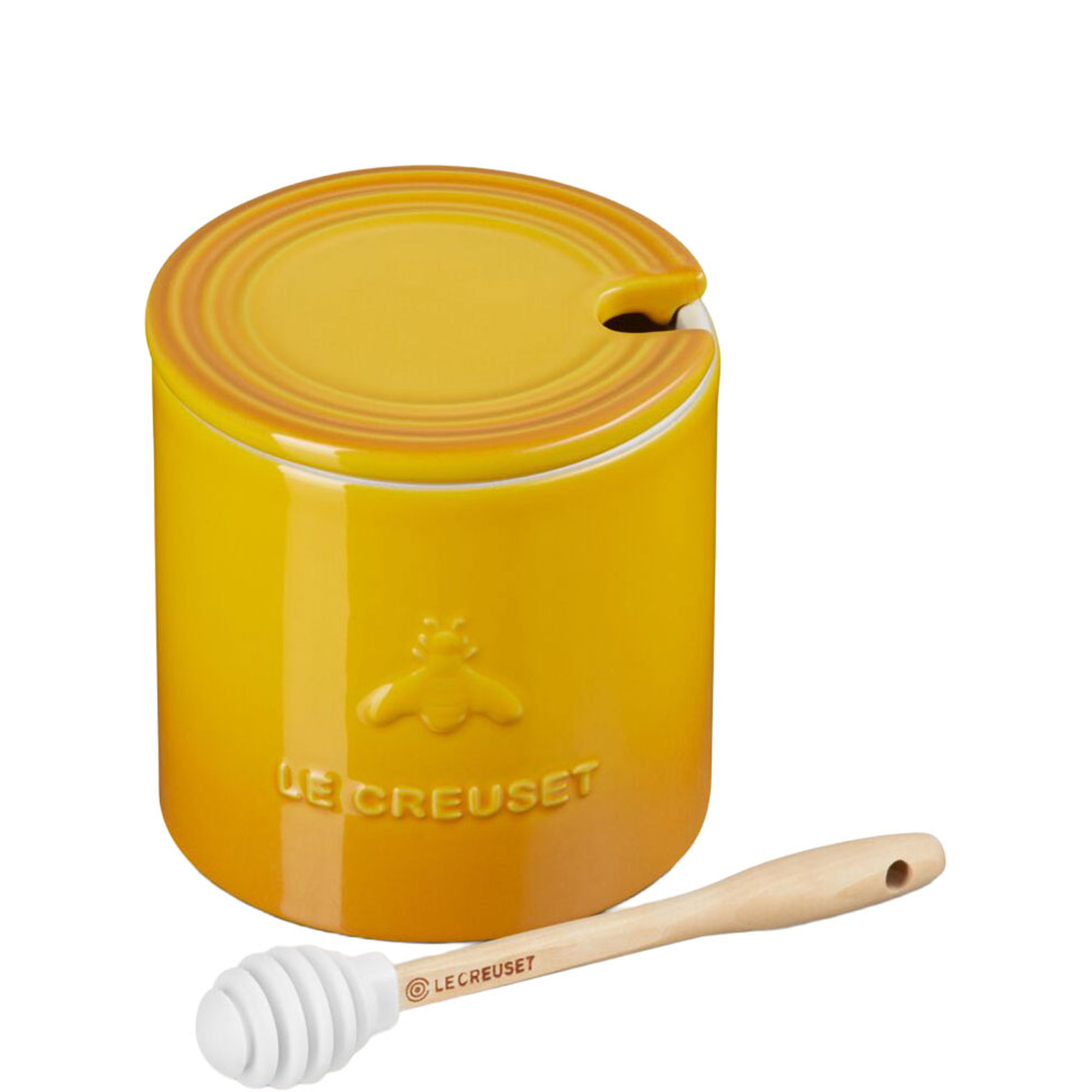 Stoneware Honey Pot & Dipper 420ml