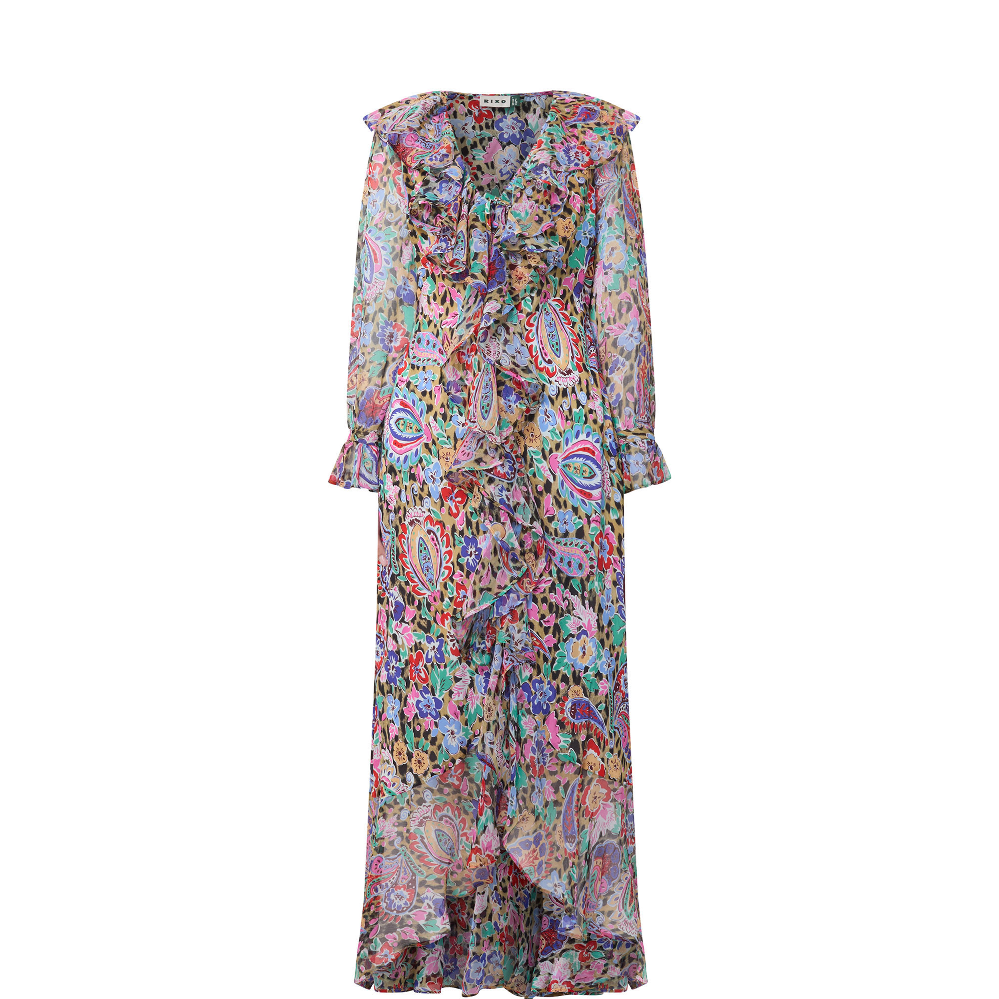 Gracye Floral Leopard Dress