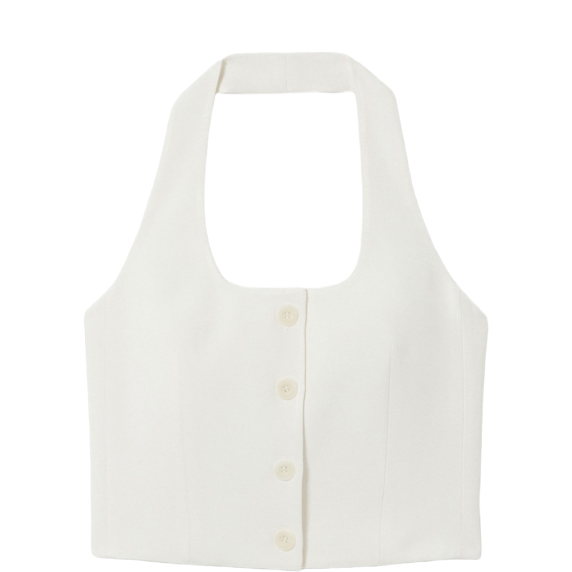 Halterneck Waistcoat Top