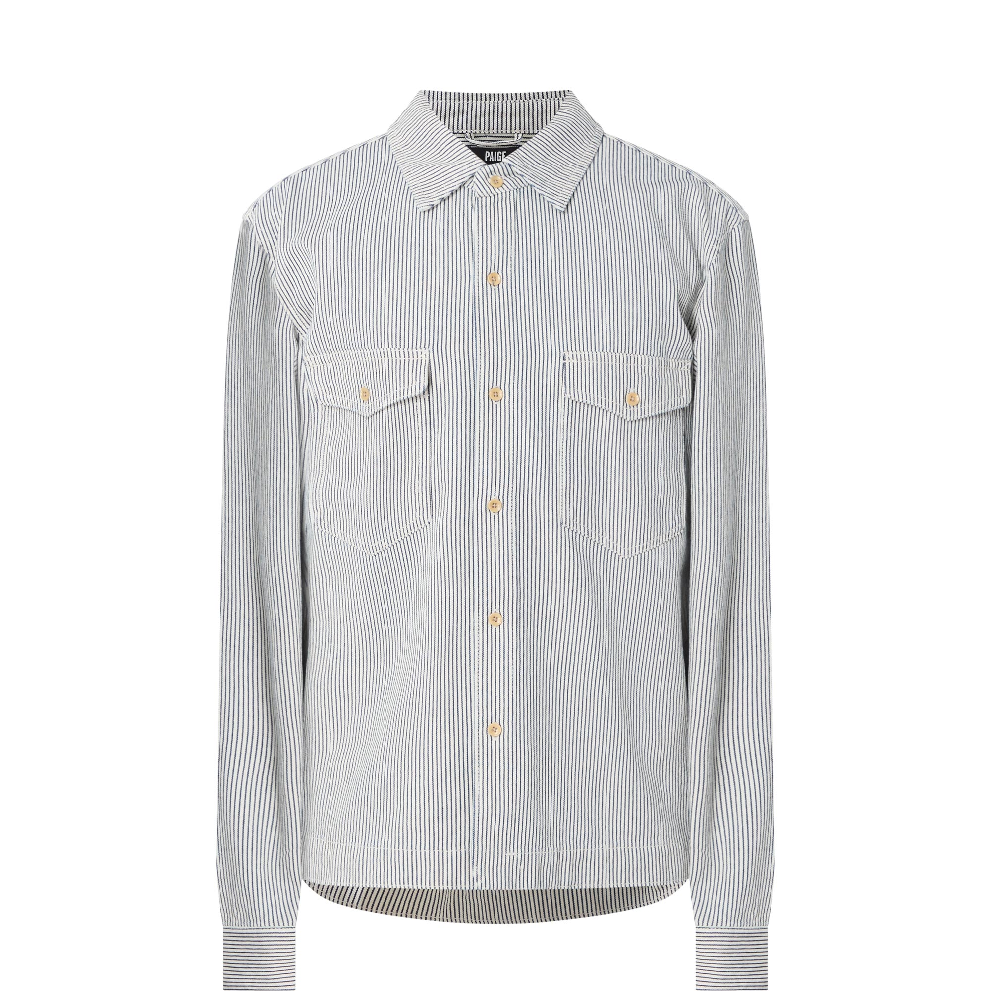 Renzi Striped Denim Overshirt