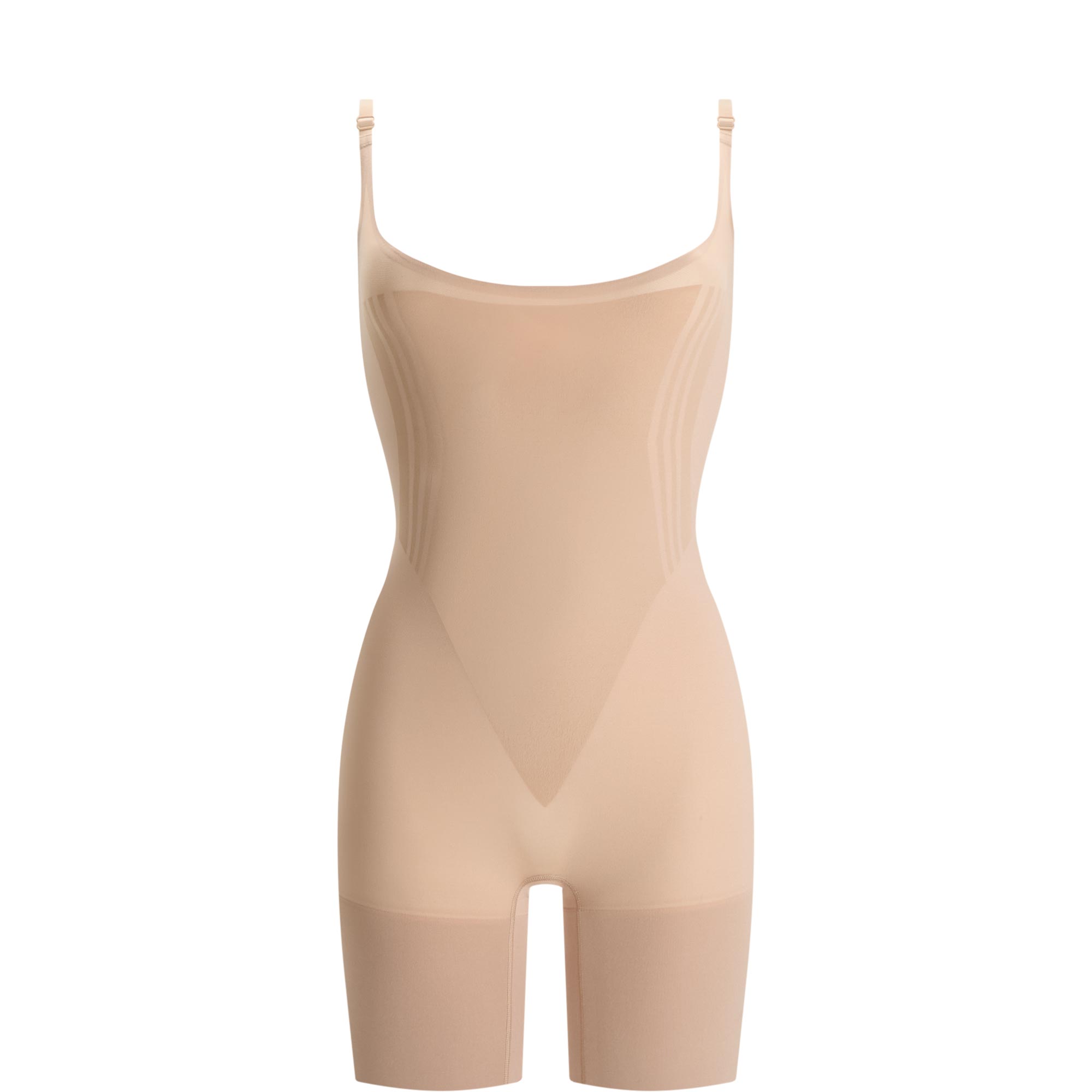 SPANXsculpt&trade; OnCore Open-Bust Mid-Thigh Bodysuit