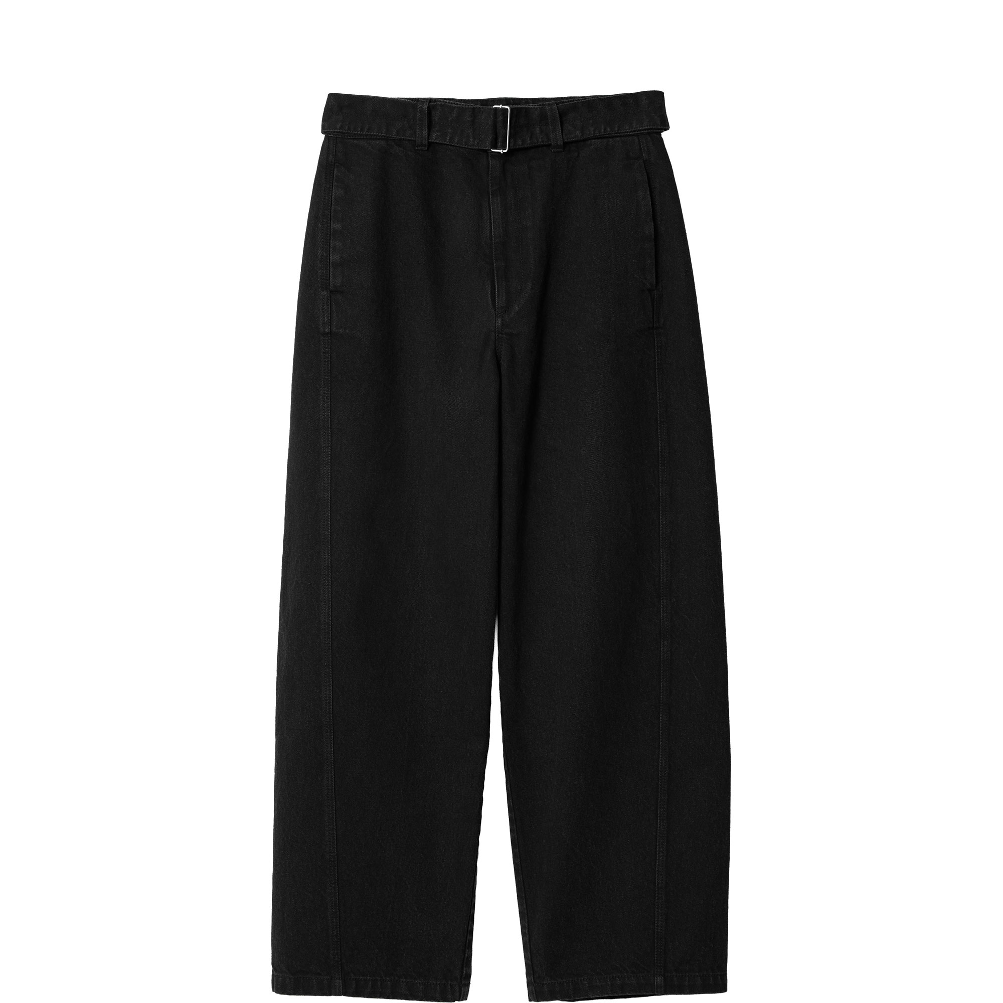 Turner Belted High-Rise Horseshoe Jeans