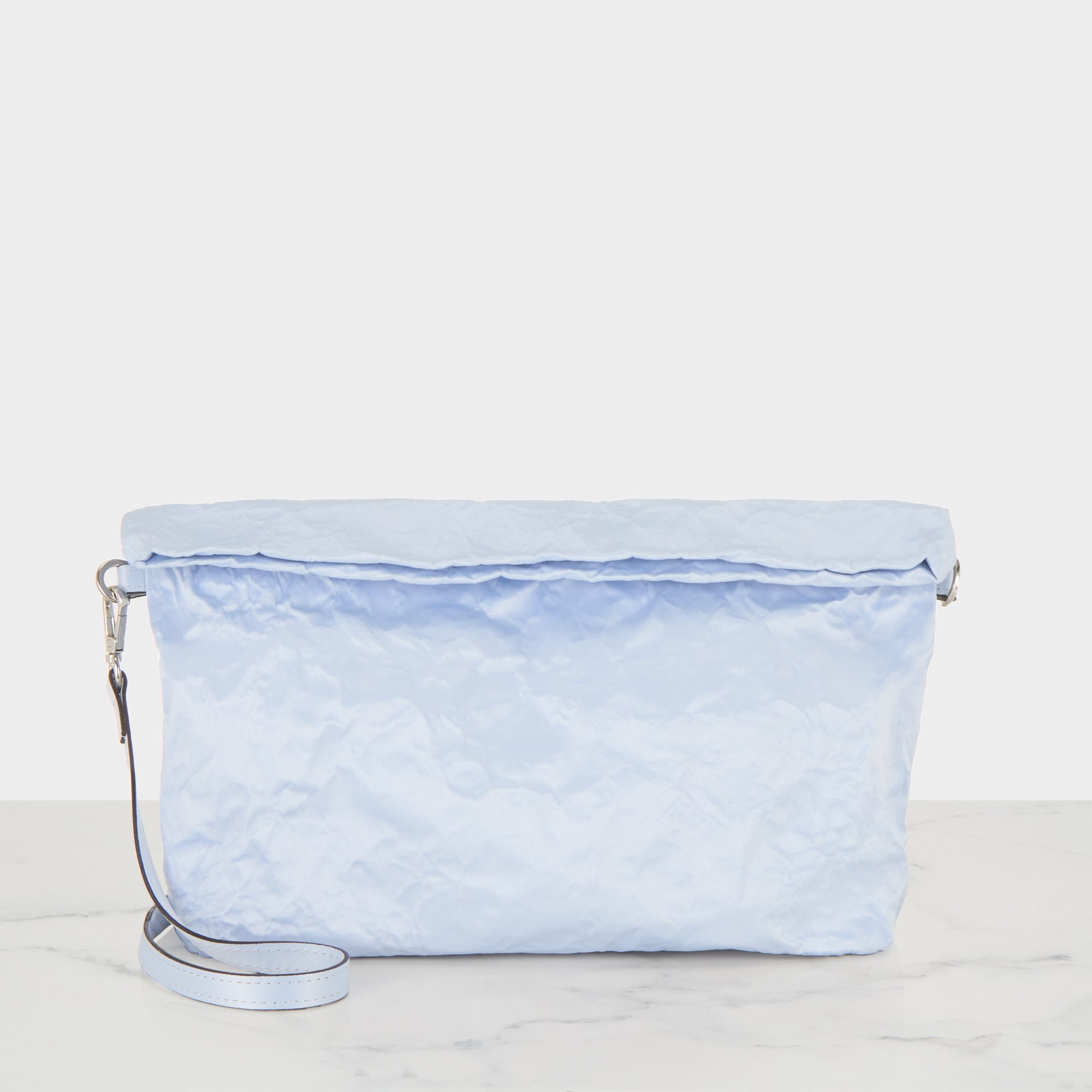 Lunchbox Creased Crossbody Bag