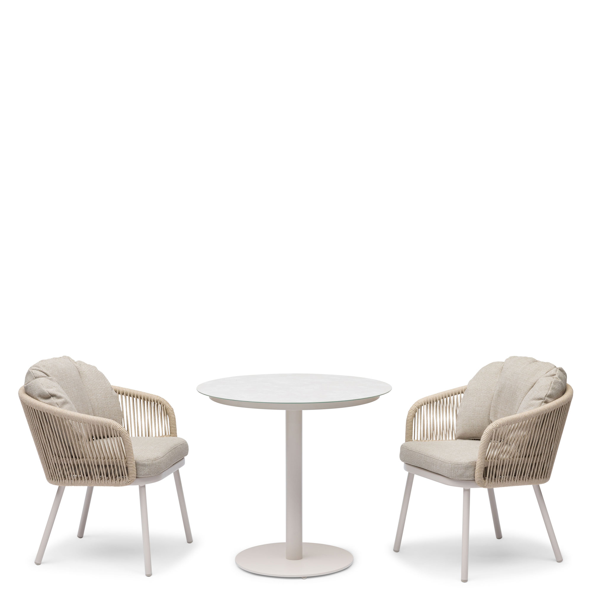 Alvin Garden 3-Piece Bistro Set Nature