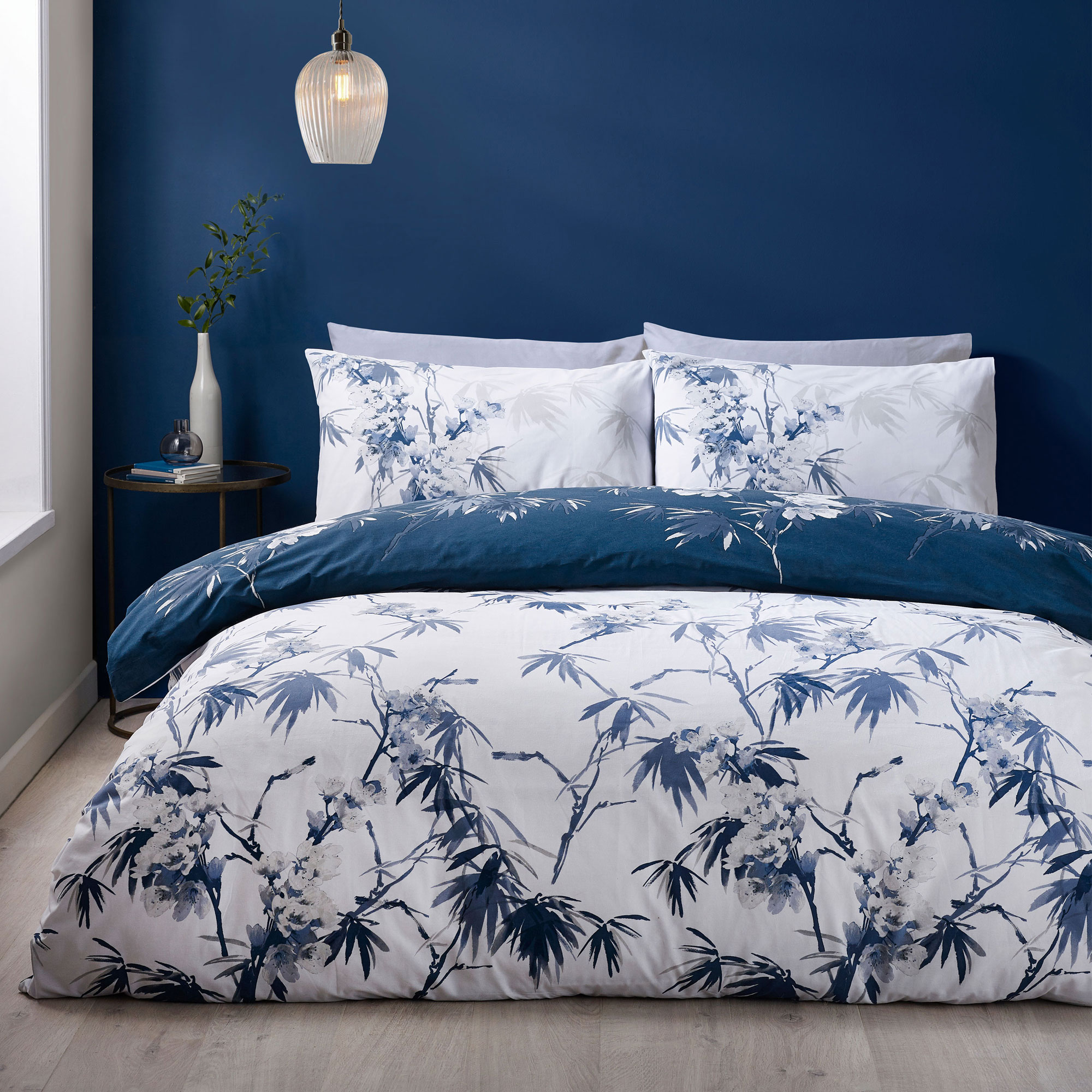 Kyoto Duvet Set Blue