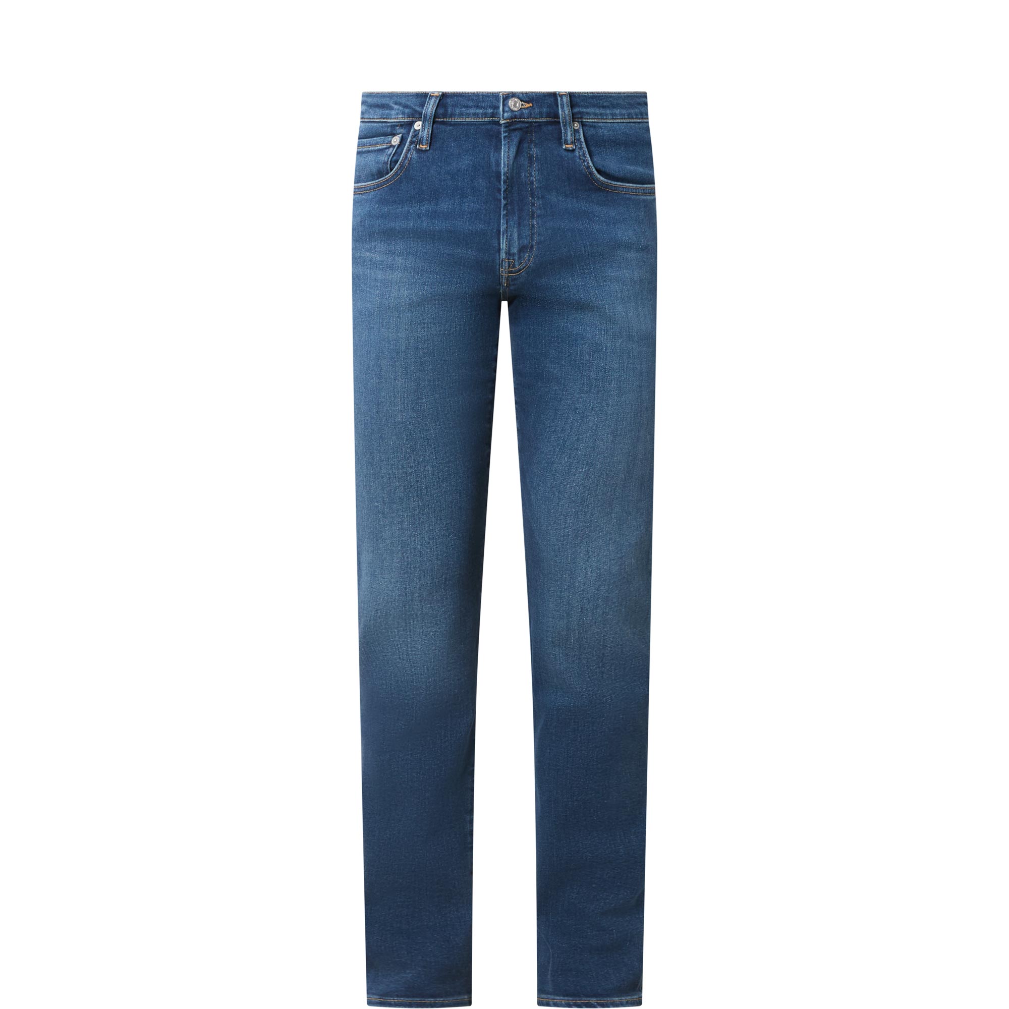 London Mid-Rise Slim Leg Jeans