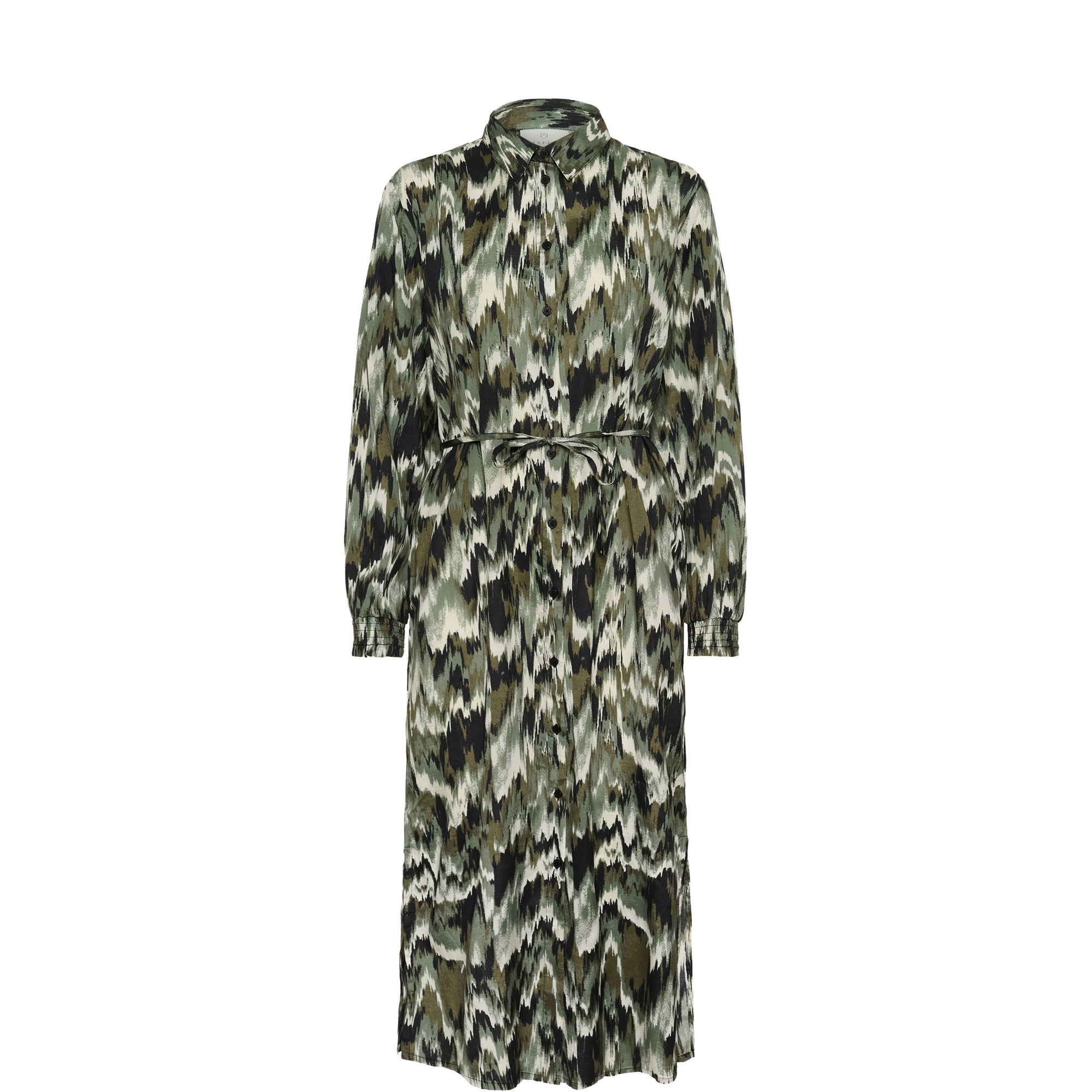 Kia Printed Shirt Dress