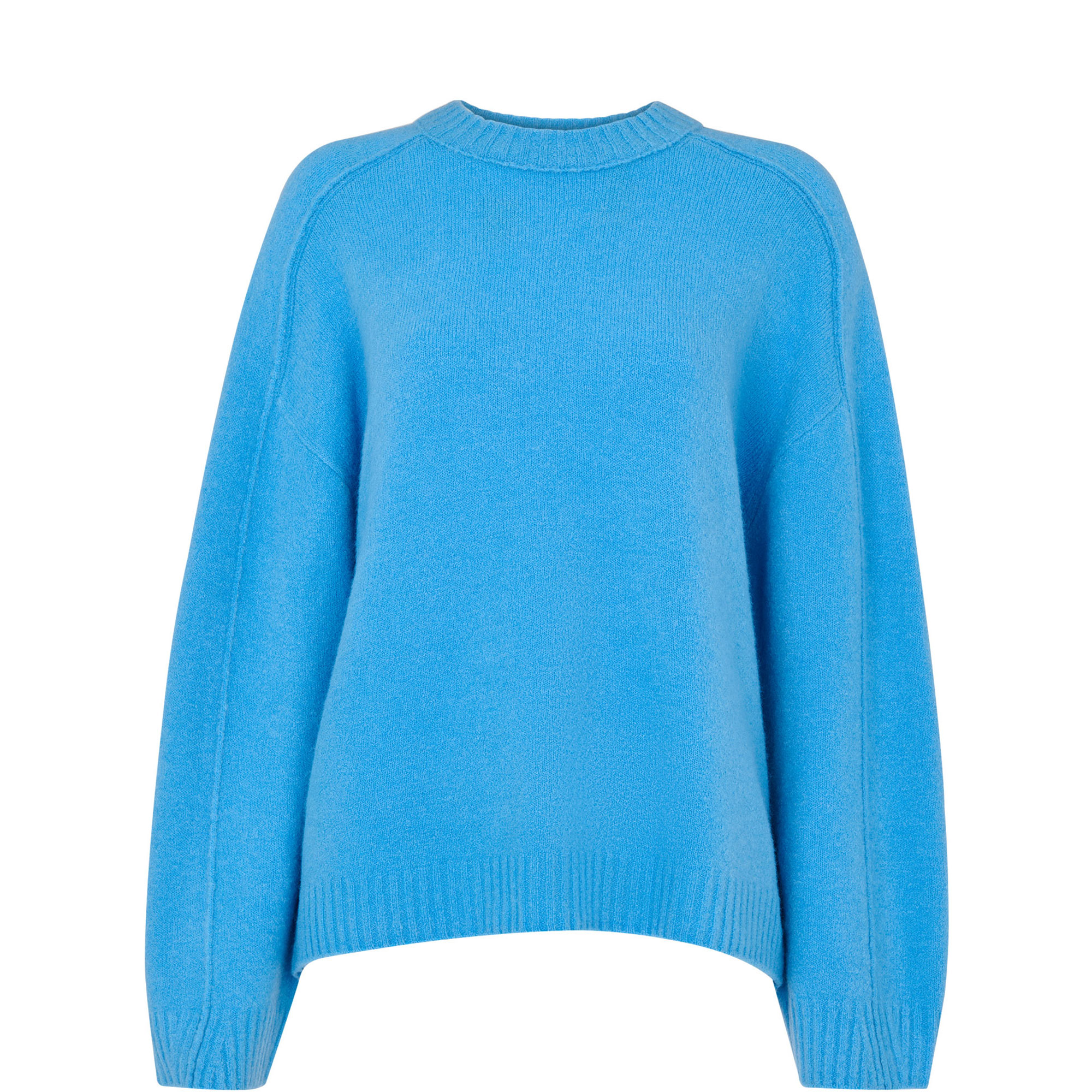 Raised Seam Knit Sweater