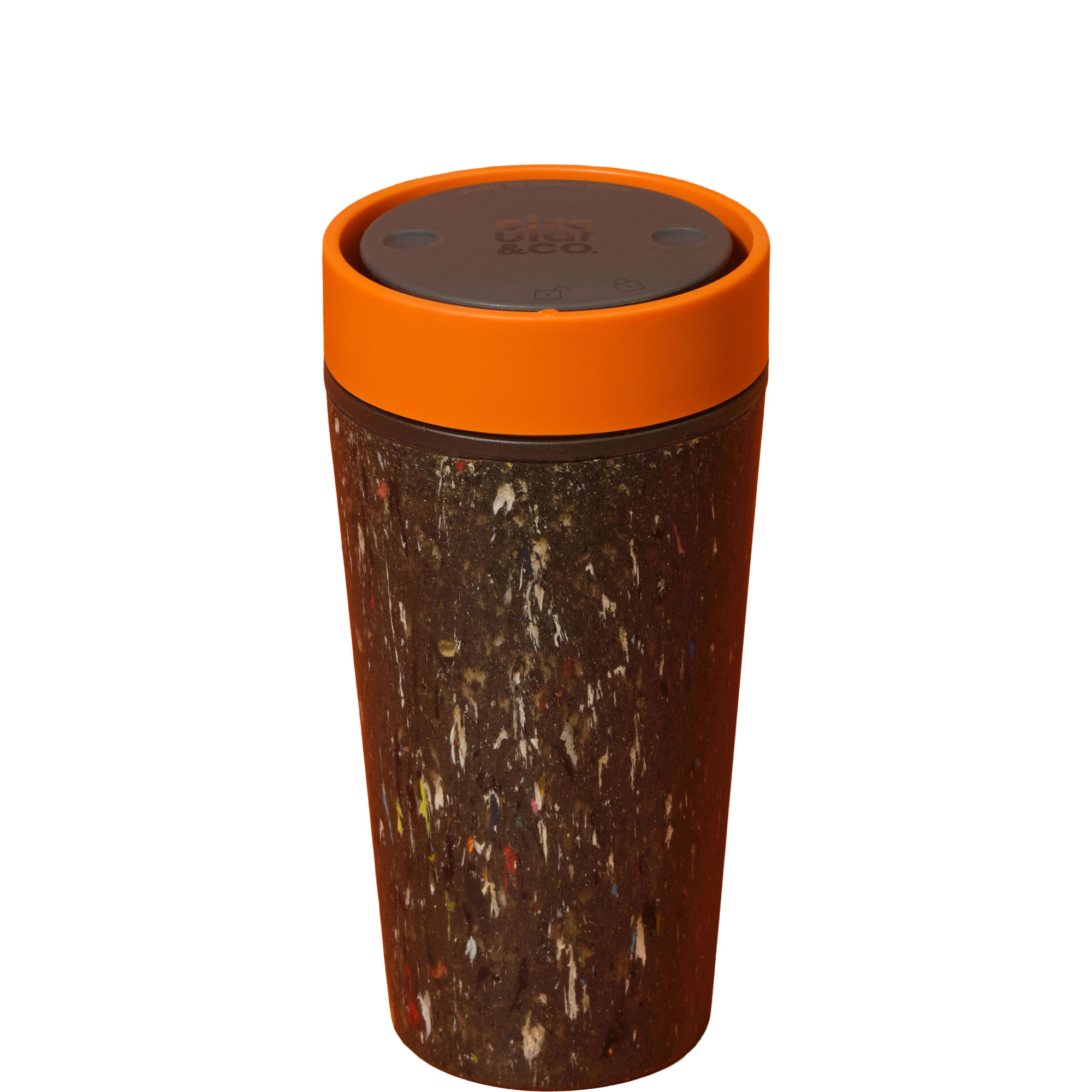 Sunrise Orange 12oz Reusable Coffee Cup