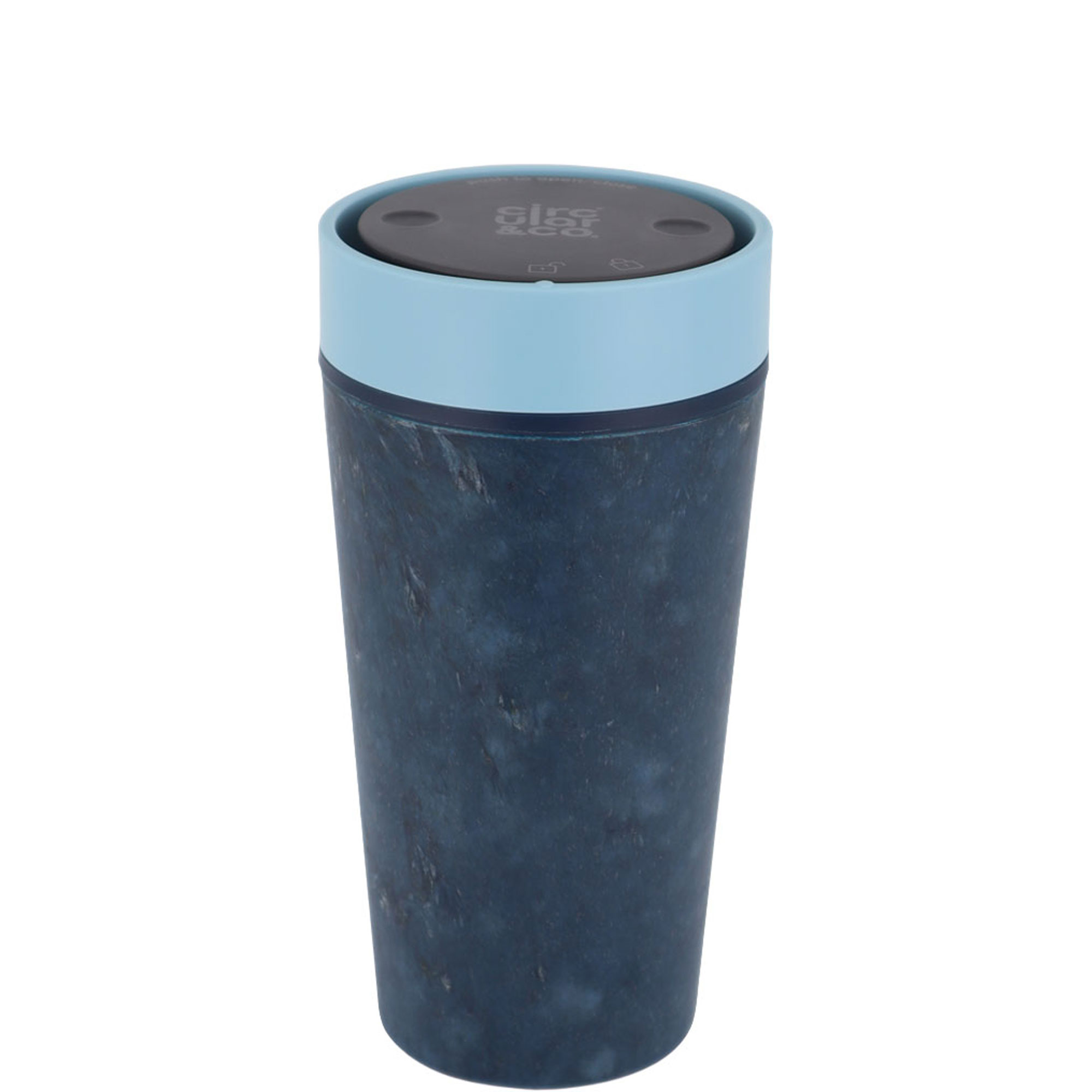 Stonewash Blue 12oz Reusable Coffee Cup