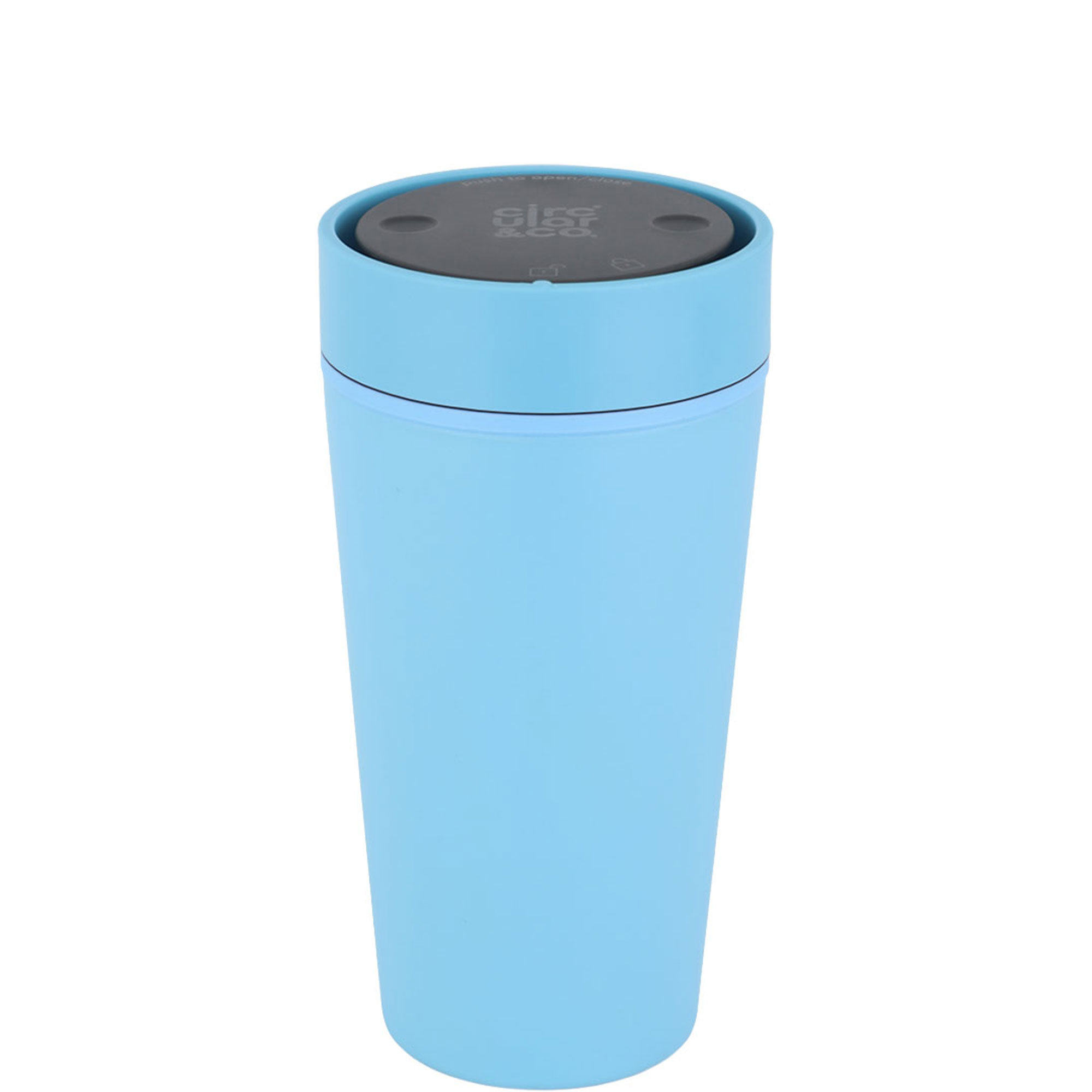 Sky Blue 12oz Reusable Coffee Cup