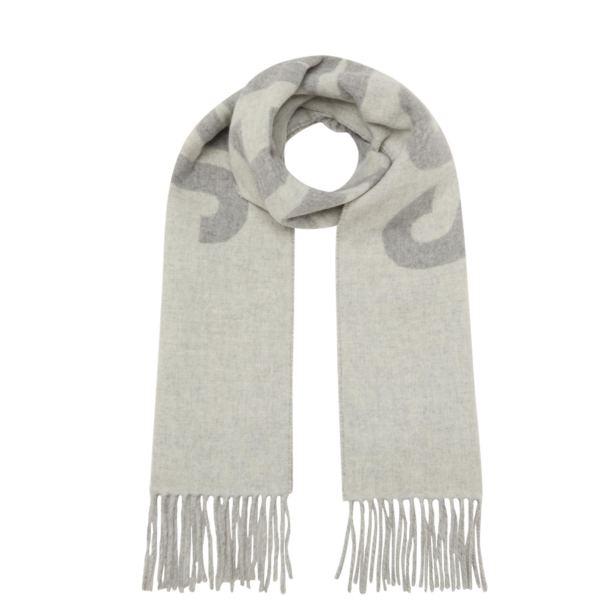 L'echarpe Logo Tassel Scarf