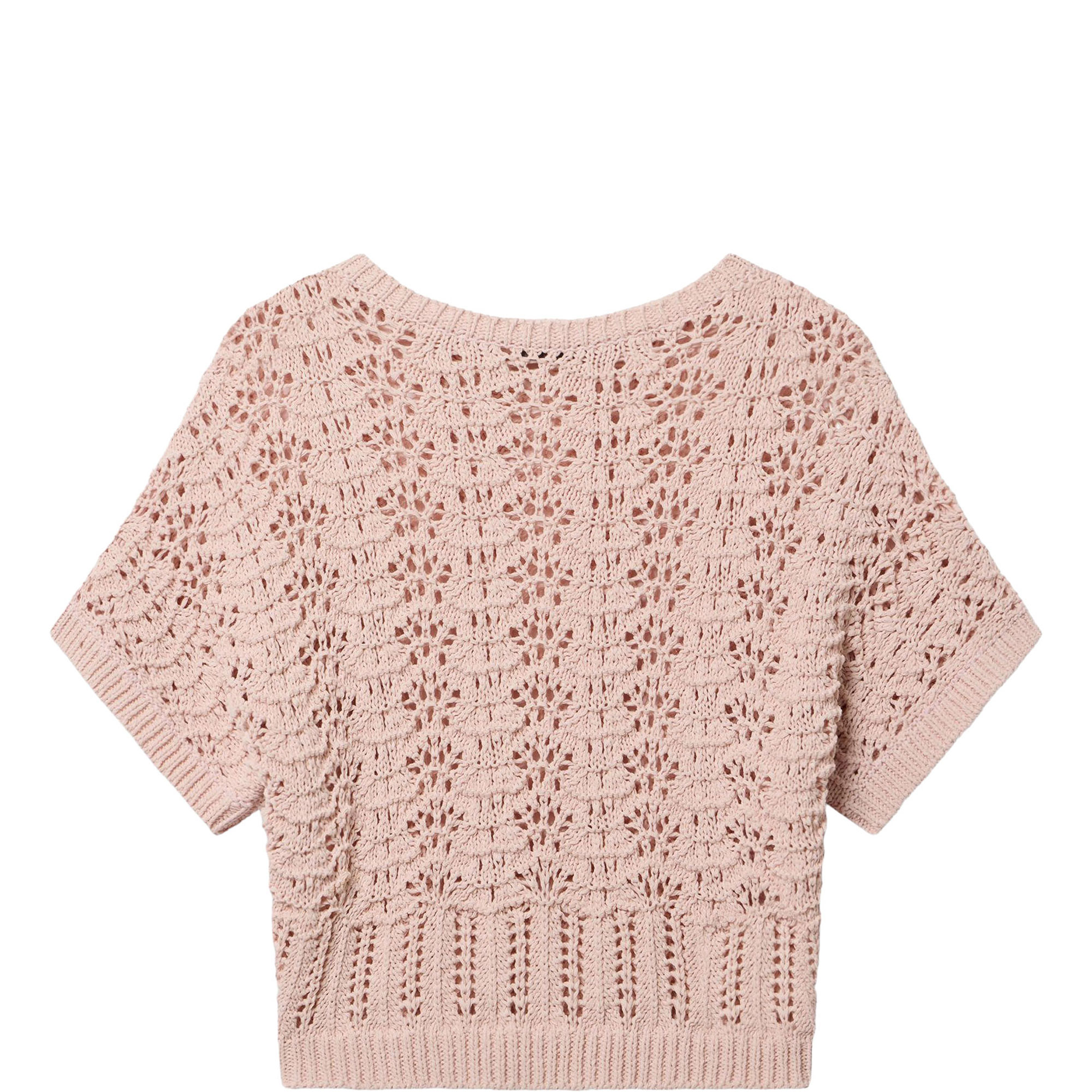 Stitchy Batwing Knitted Sweater