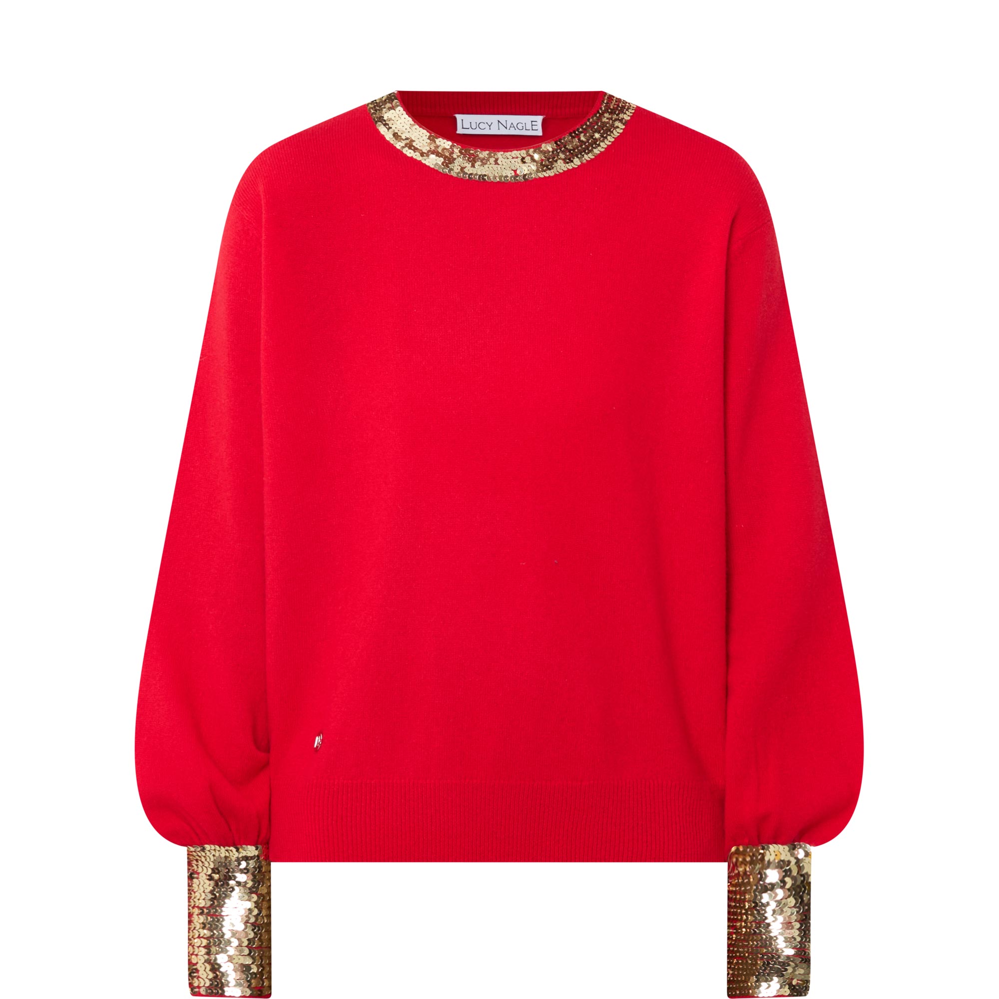 Cashmere Sequin Sweater