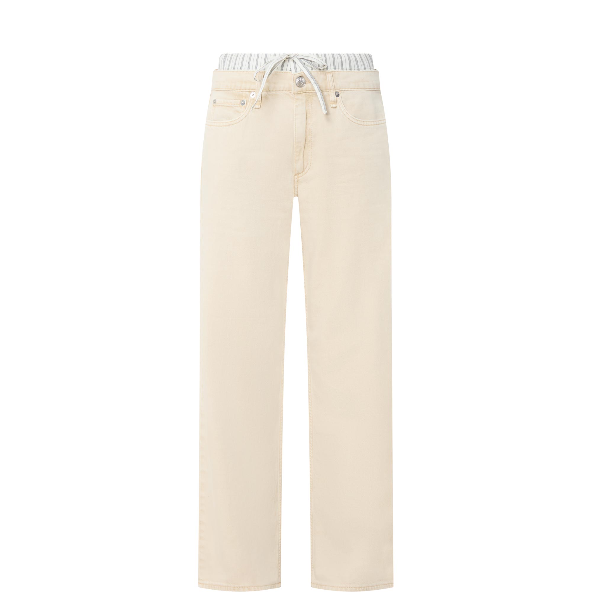 Saige Boxer Straight Leg Jeans
