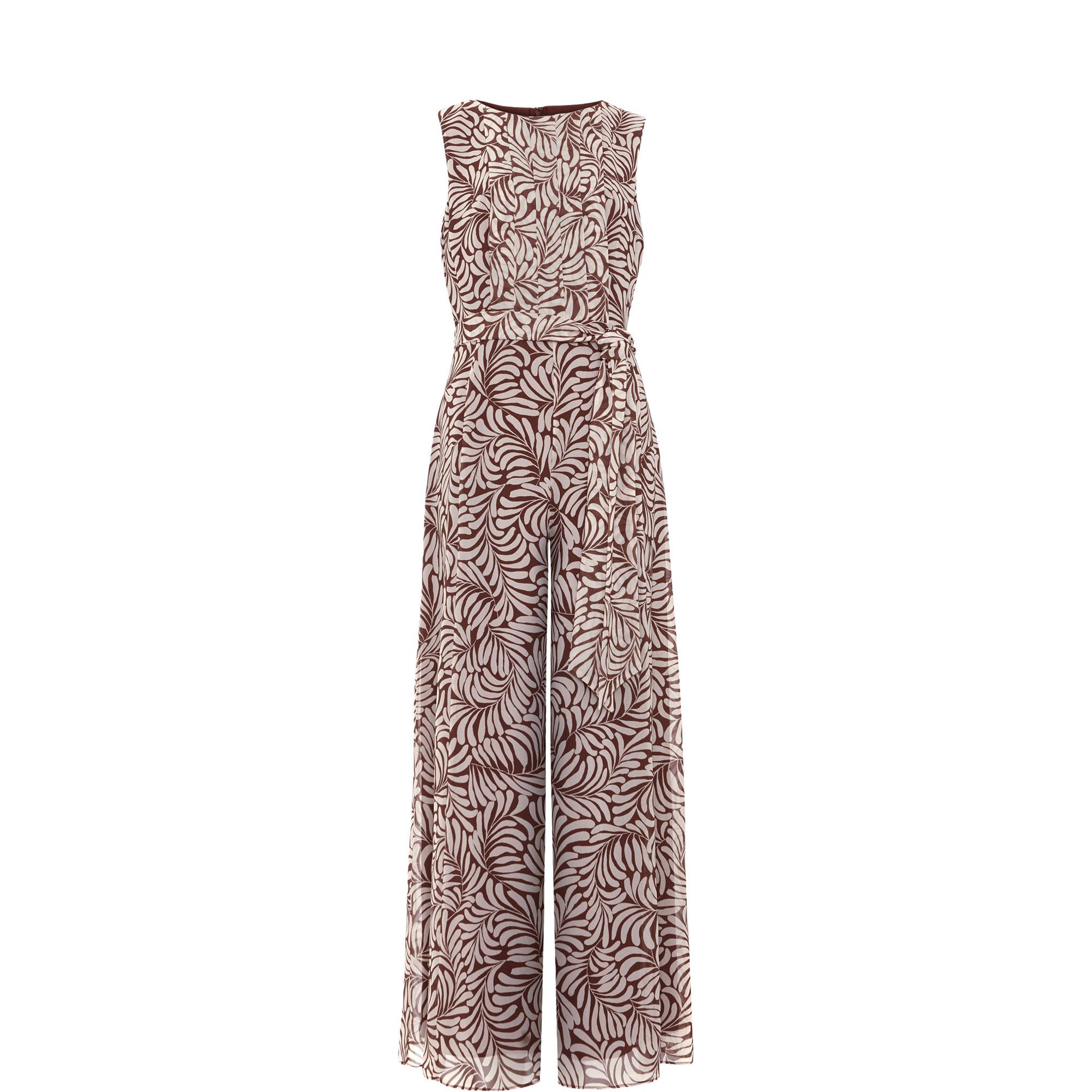 Janine Leaf Wide Leg Jumpsuit